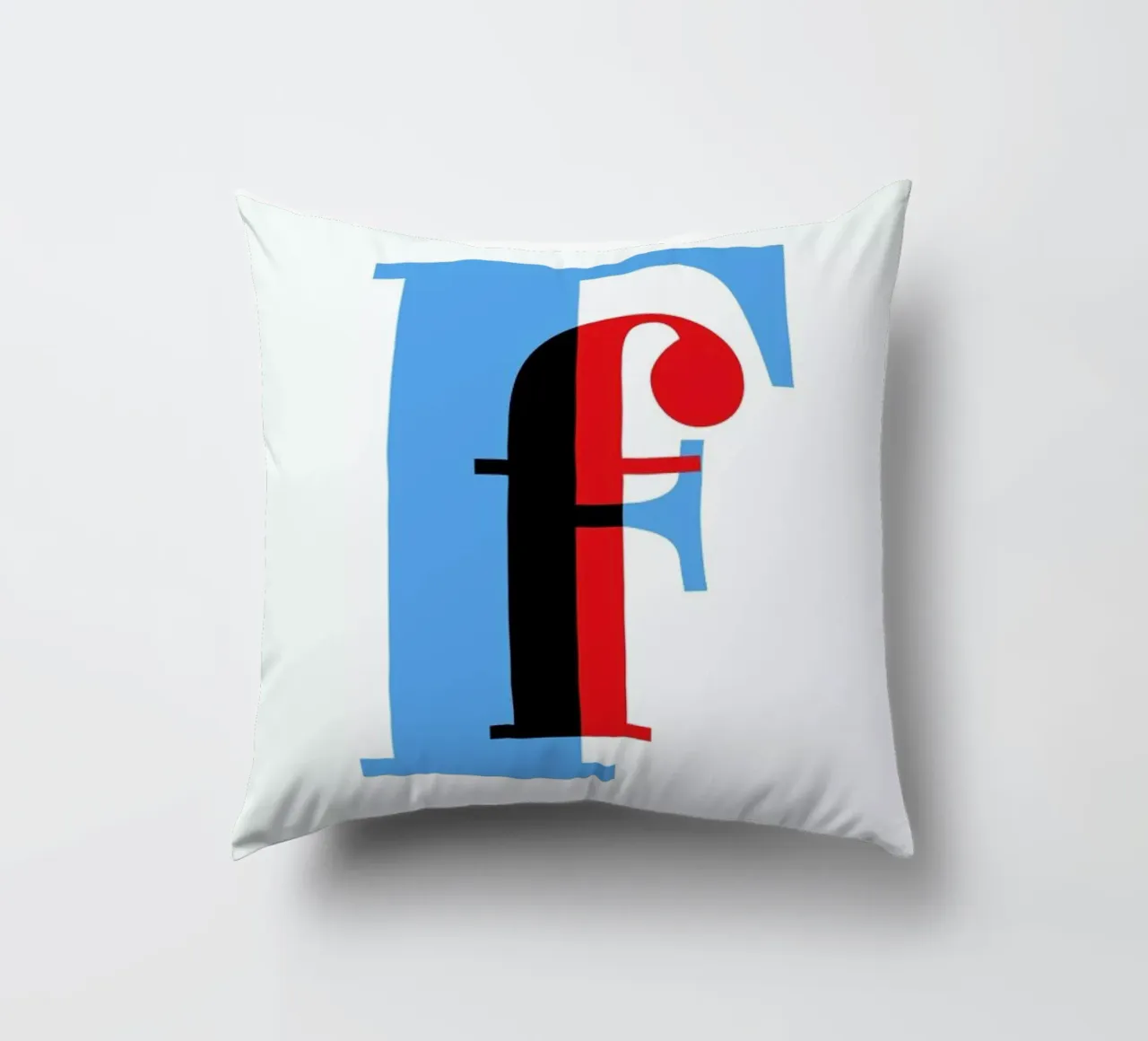 Cyan/Red F cuscino da Studio One