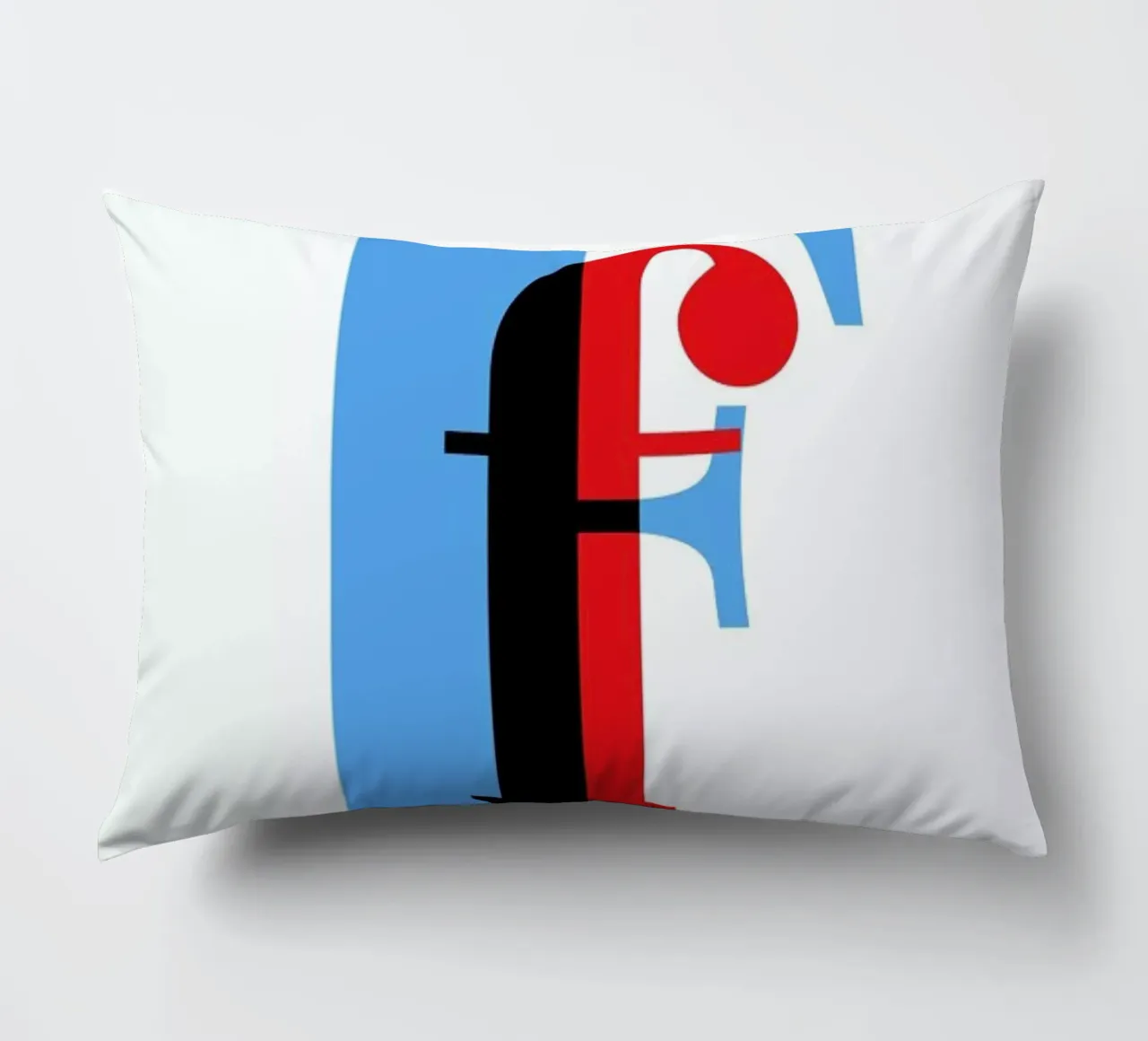 Cyan/Red F cuscino da Studio One