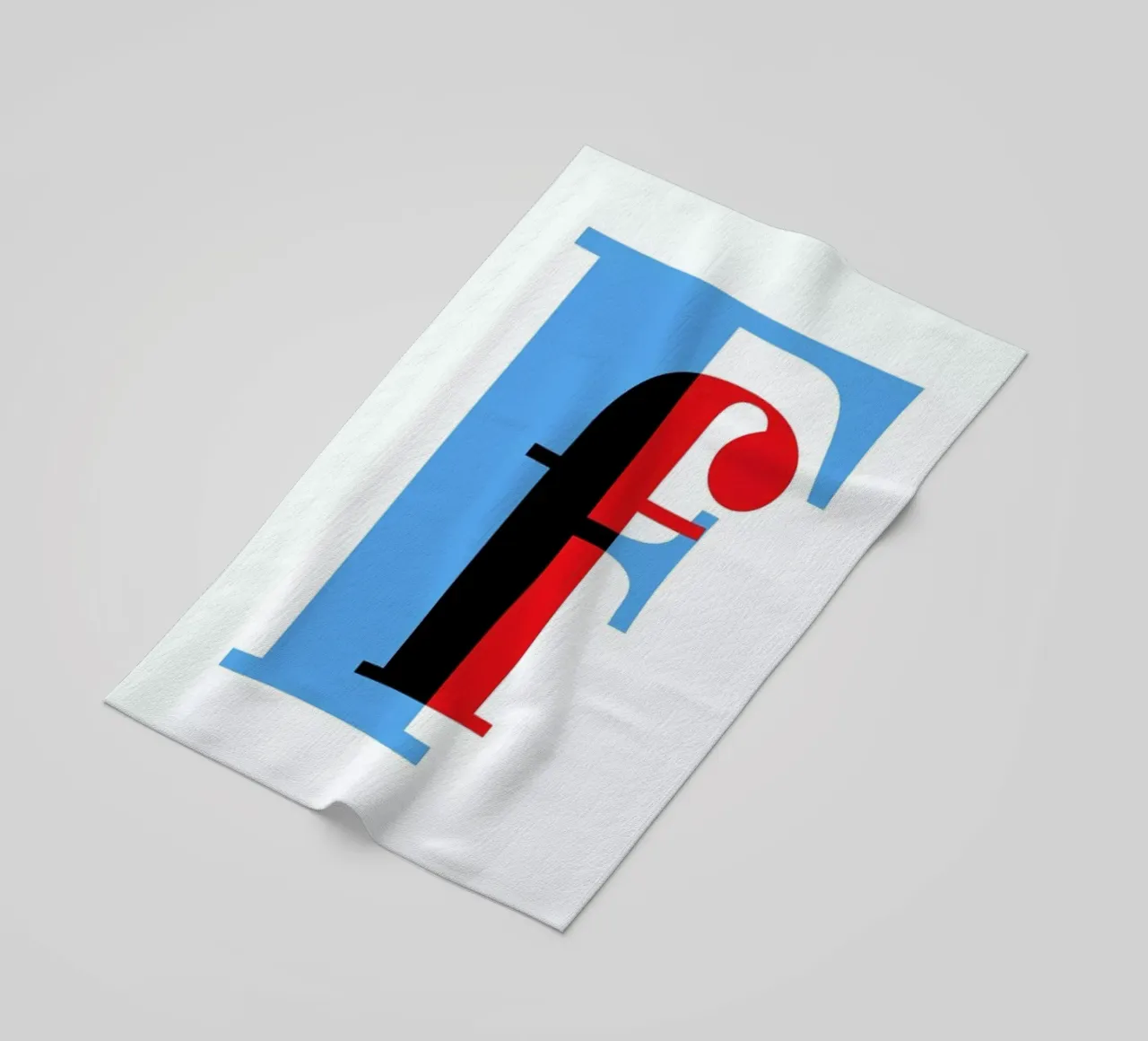 Cyan/Red F telo mare da Studio One