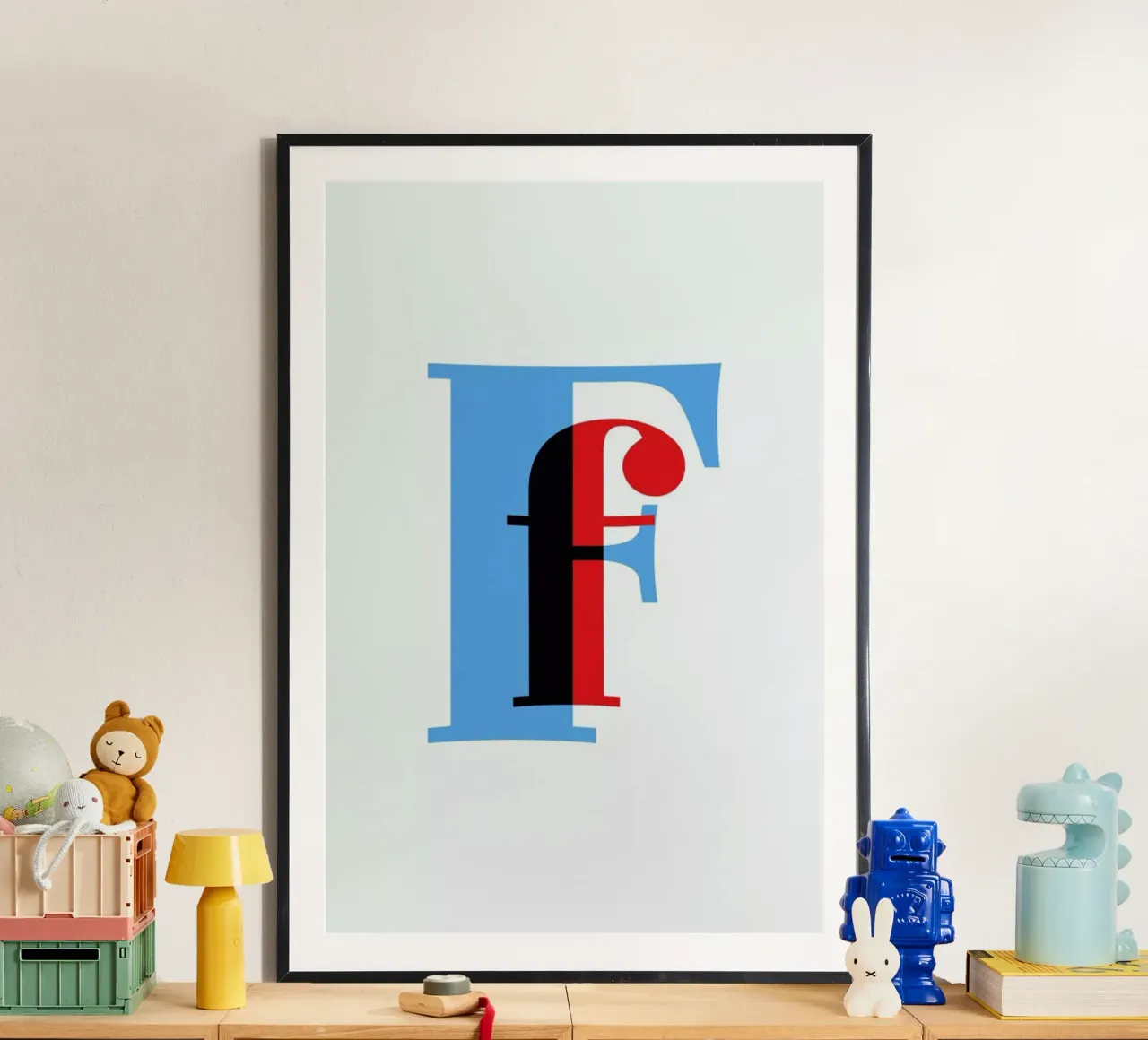 Cyan/Red F carta hahnemühle da Studio One