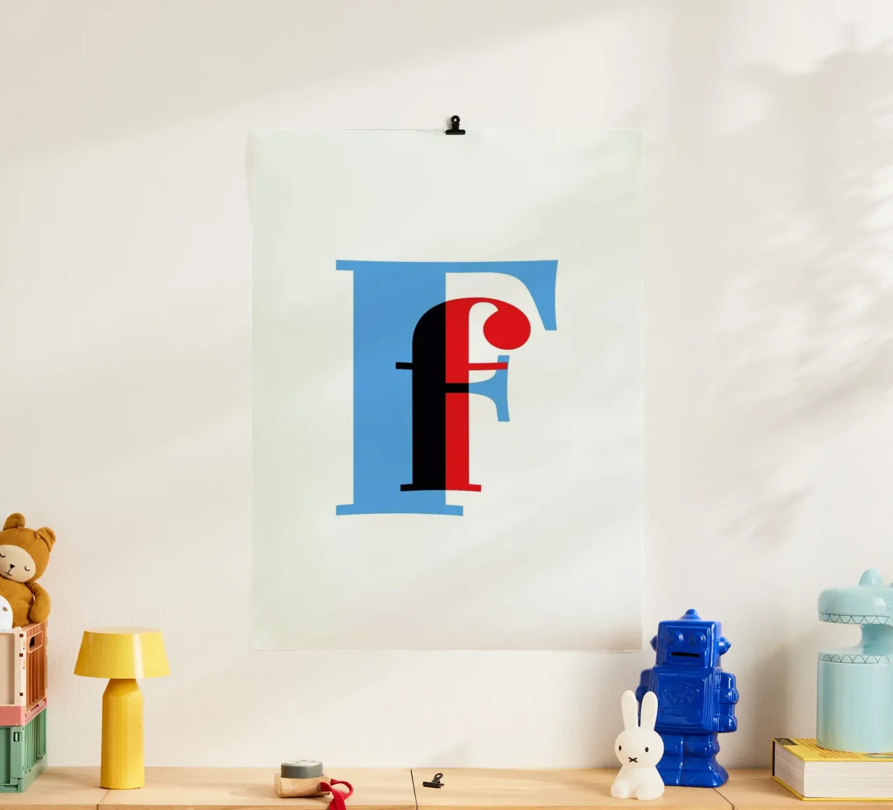 Cyan/Red F carta hahnemühle da Studio One