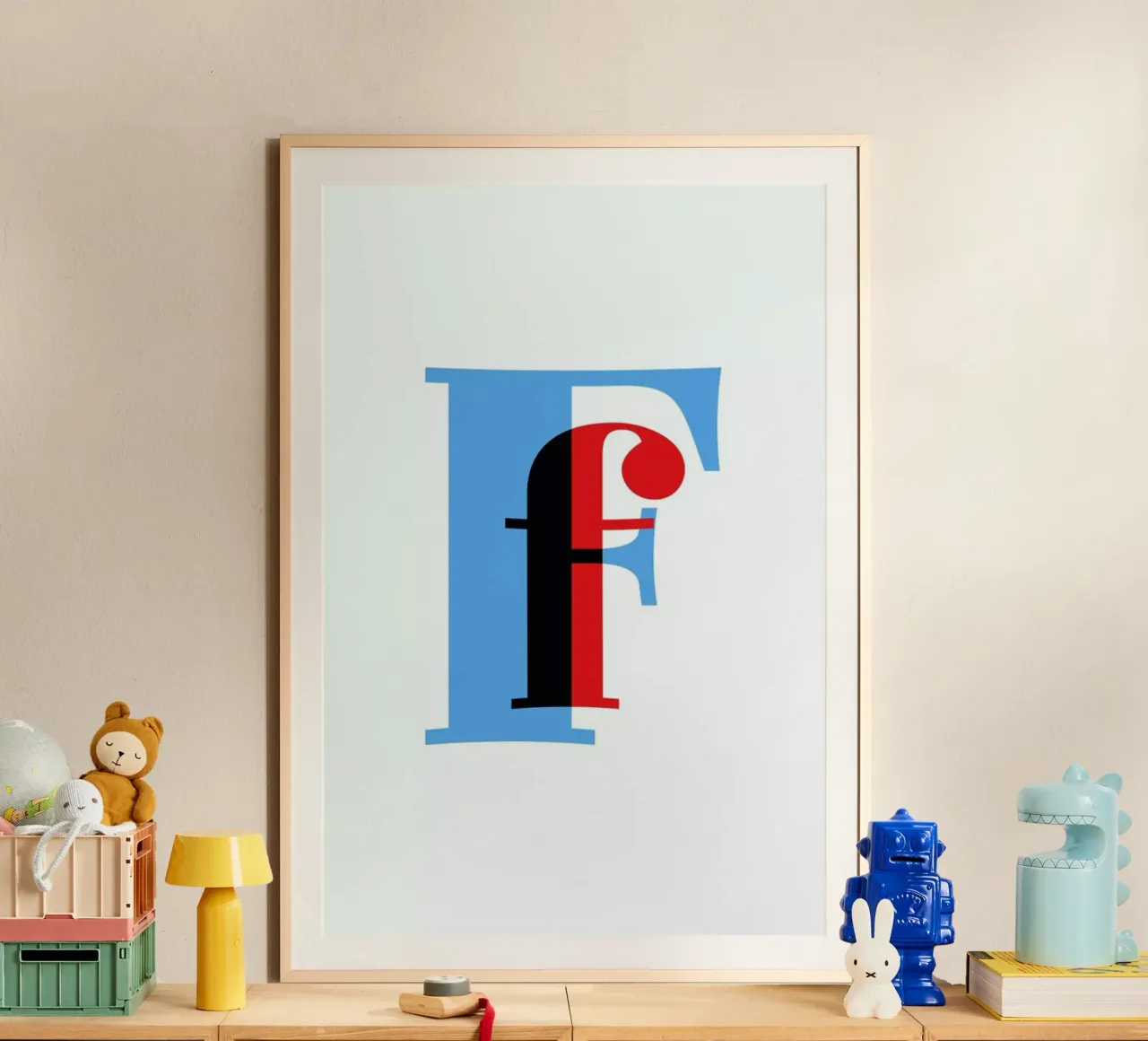 Cyan/Red F carta hahnemühle da Studio One