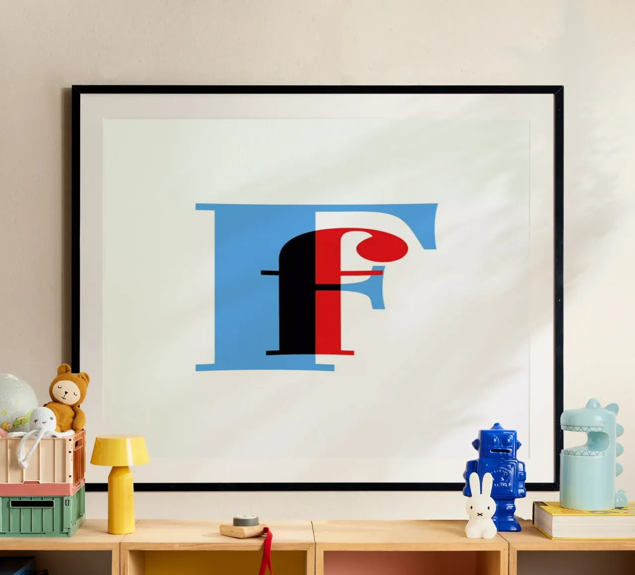 Cyan/Red F carta hahnemühle da Studio One