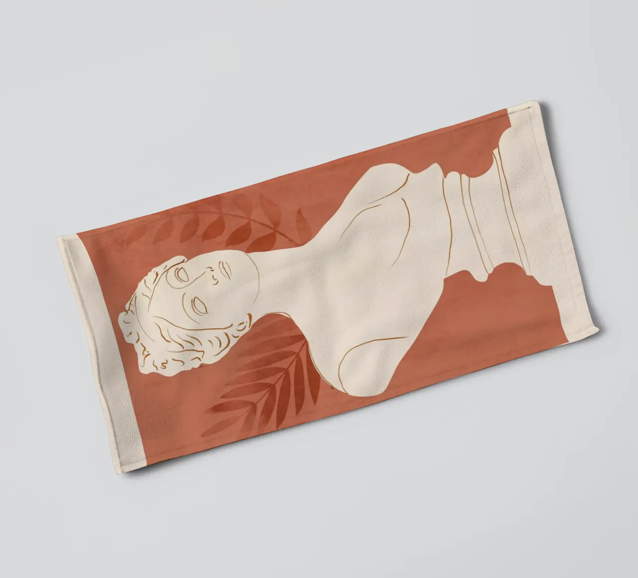Busto minimalista 5 asciugamano da bagno da LeaDArt