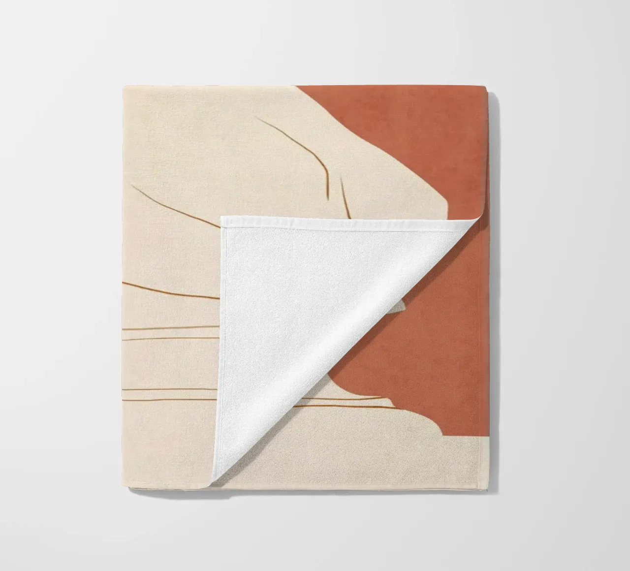 Busto minimalista 5 telo mare da LeaDArt