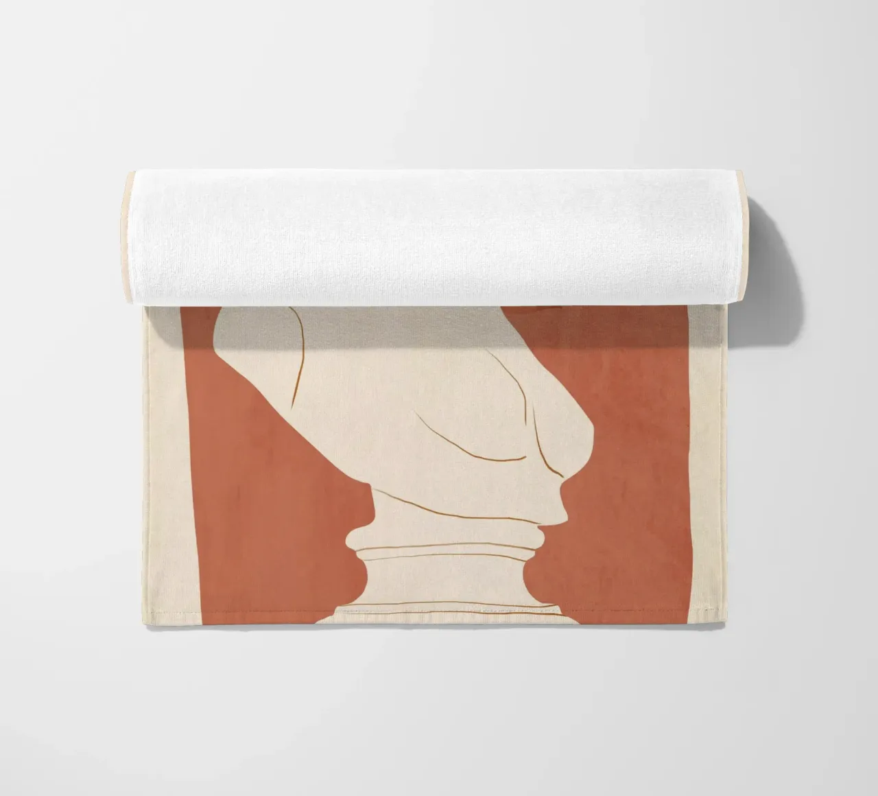 Busto minimalista 5 telo mare da LeaDArt