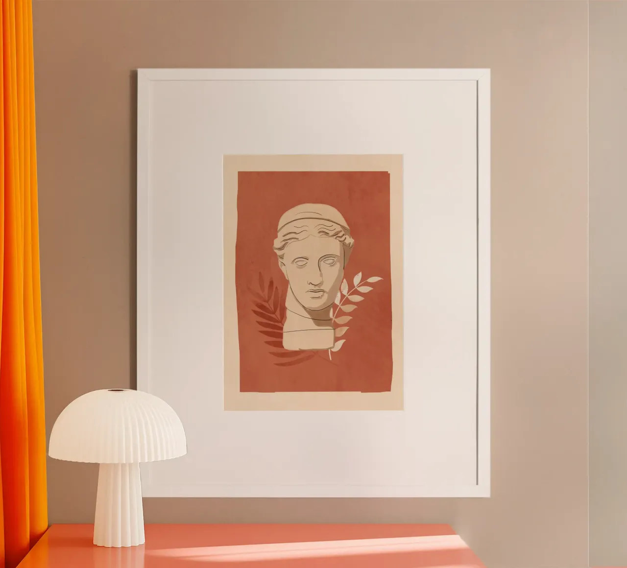 Busto minimalista 6 poster da LeaDArt