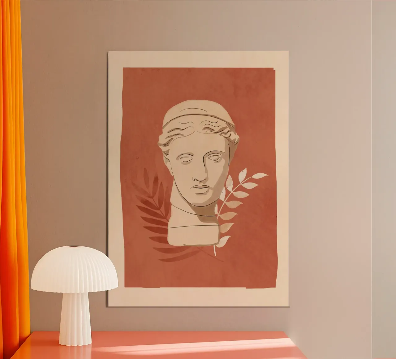 Busto minimalista 6 poster da LeaDArt