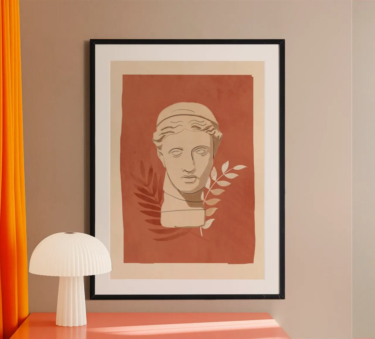 Busto minimalista 6 poster da LeaDArt