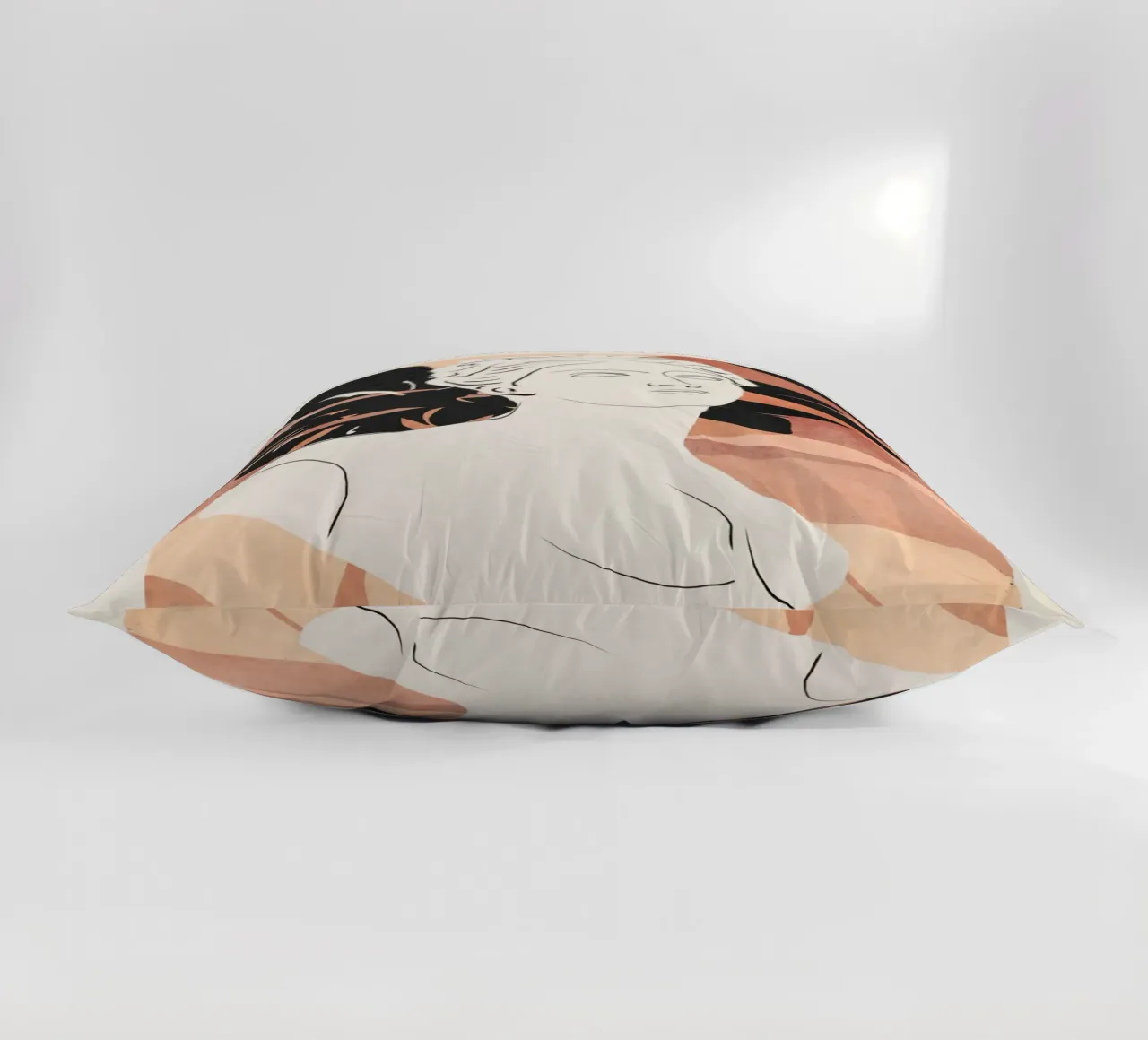 Busto astratto cuscino da LeaDArt