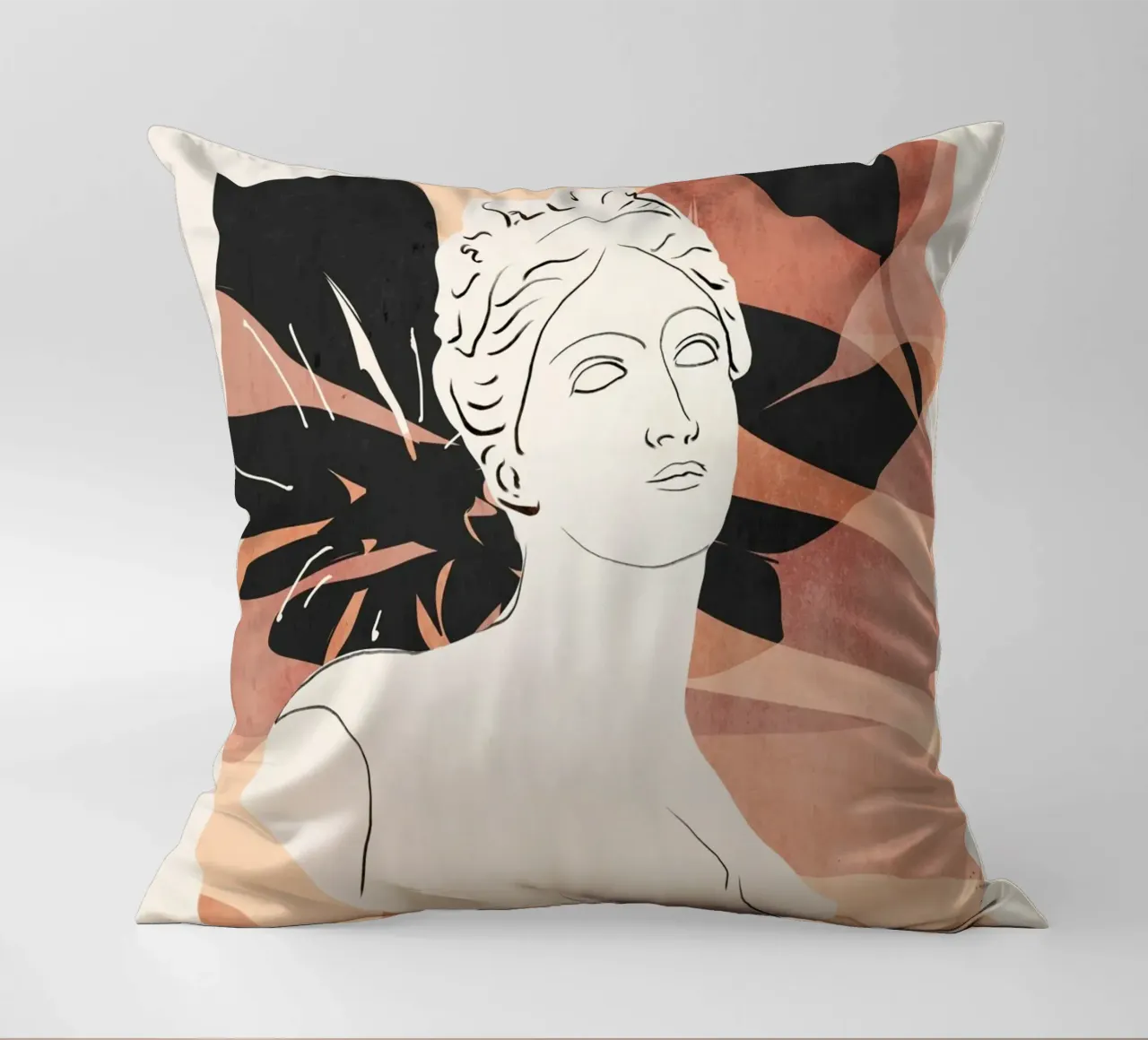 Busto astratto cuscino da LeaDArt