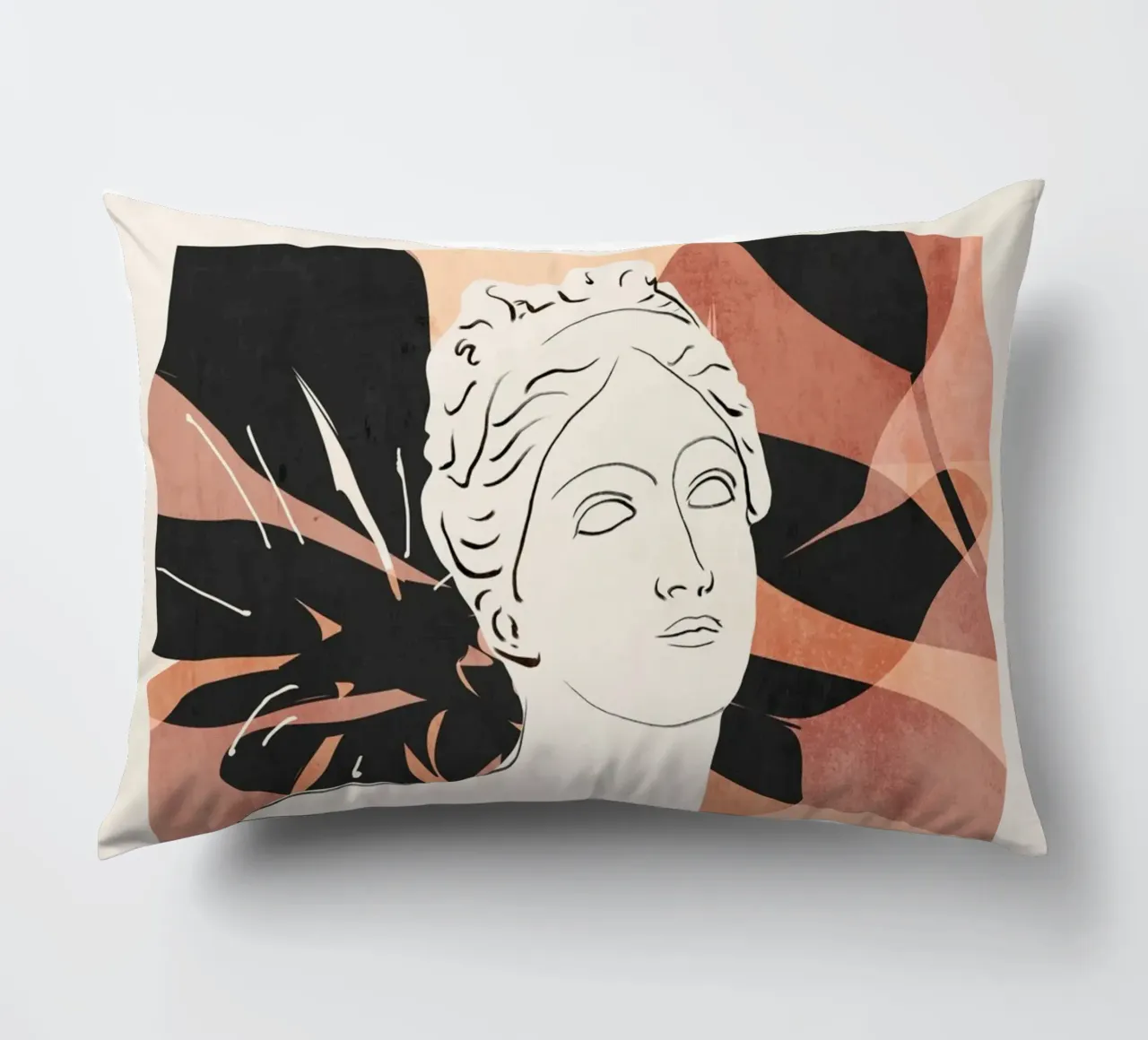 Busto astratto cuscino da LeaDArt