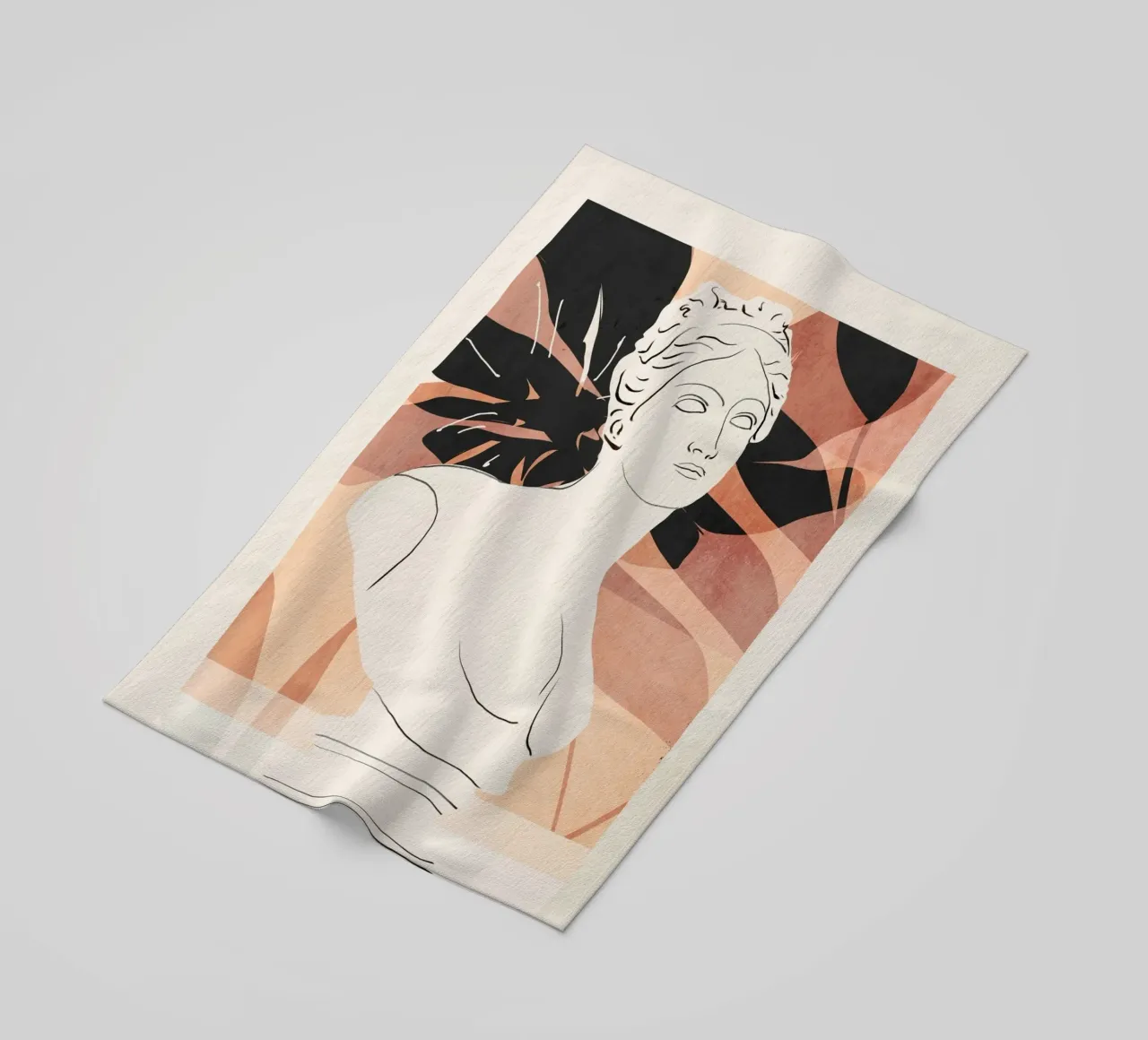 Busto astratto telo mare da LeaDArt
