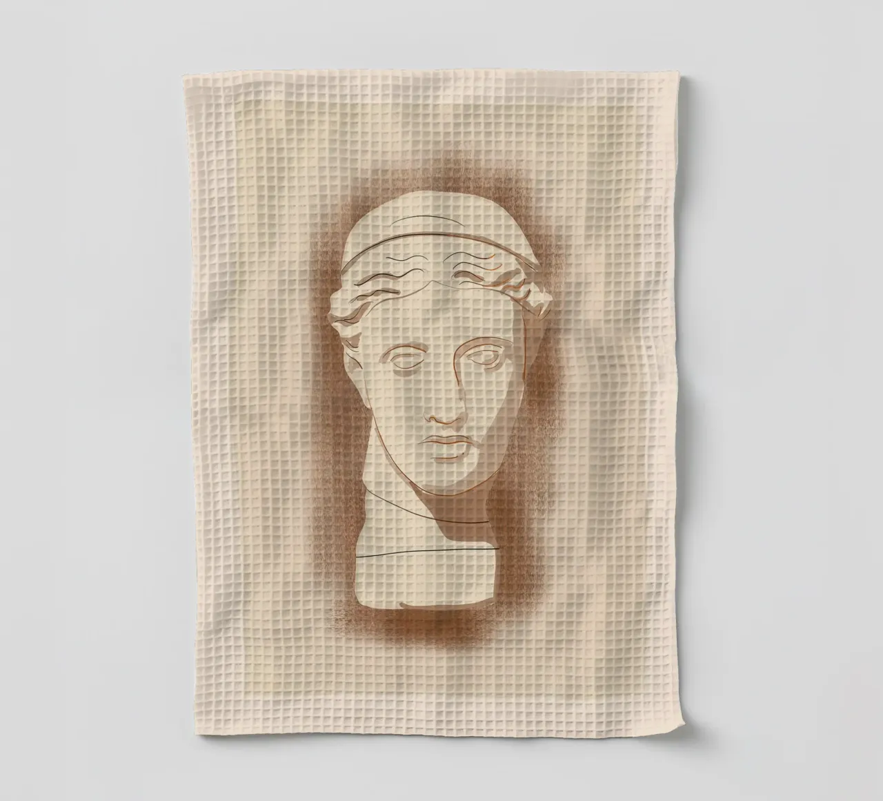 Busto minimalista 7 canovaccio da cucina da LeaDArt