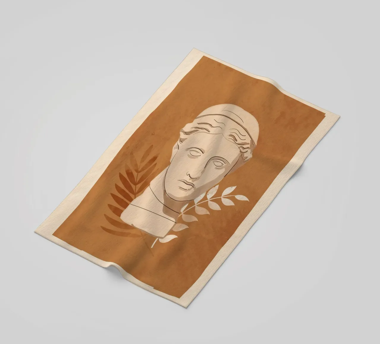 Busto minimalista 8 telo mare da LeaDArt