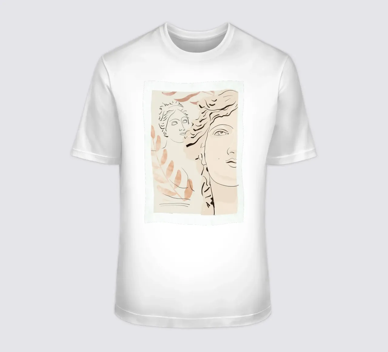 Busto astratto 3 t-shirt da LeaDArt
