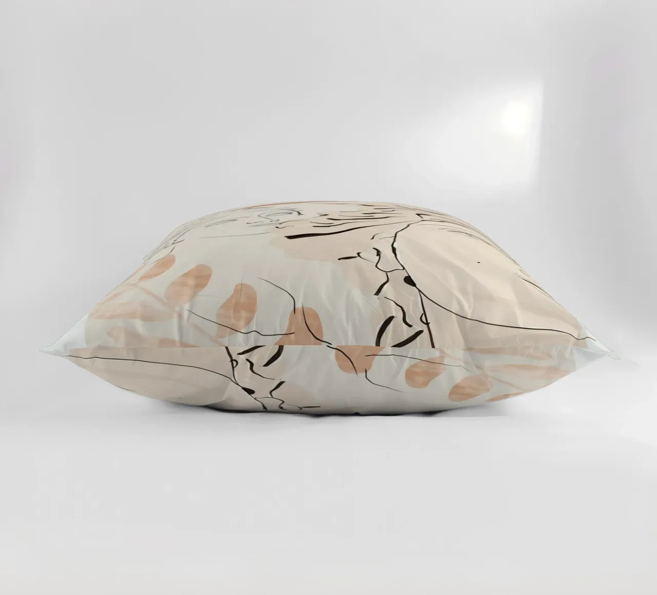 Busto astratto 3 cuscino da LeaDArt