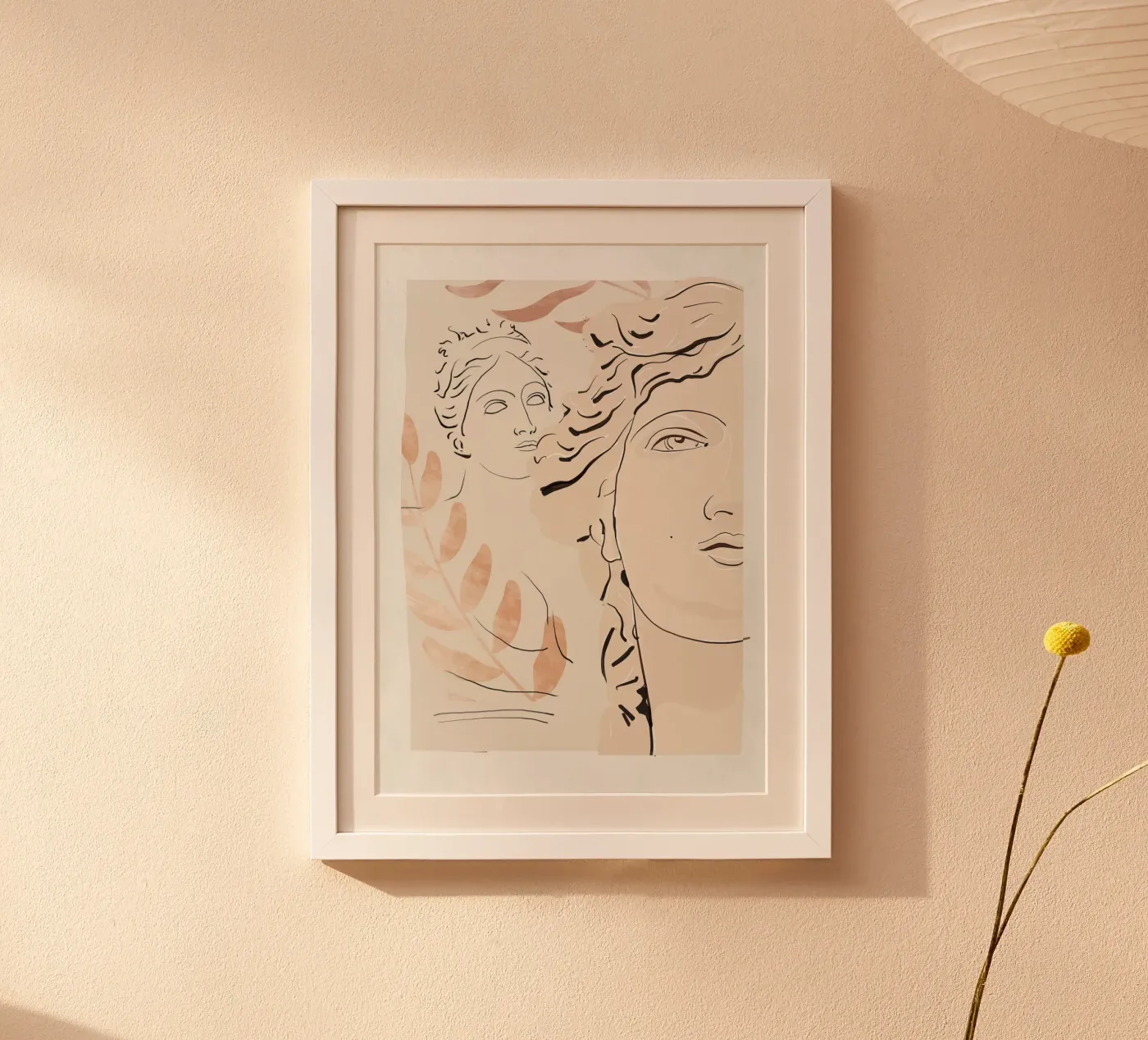 Abstract Bust 3 poster by LeaDArt