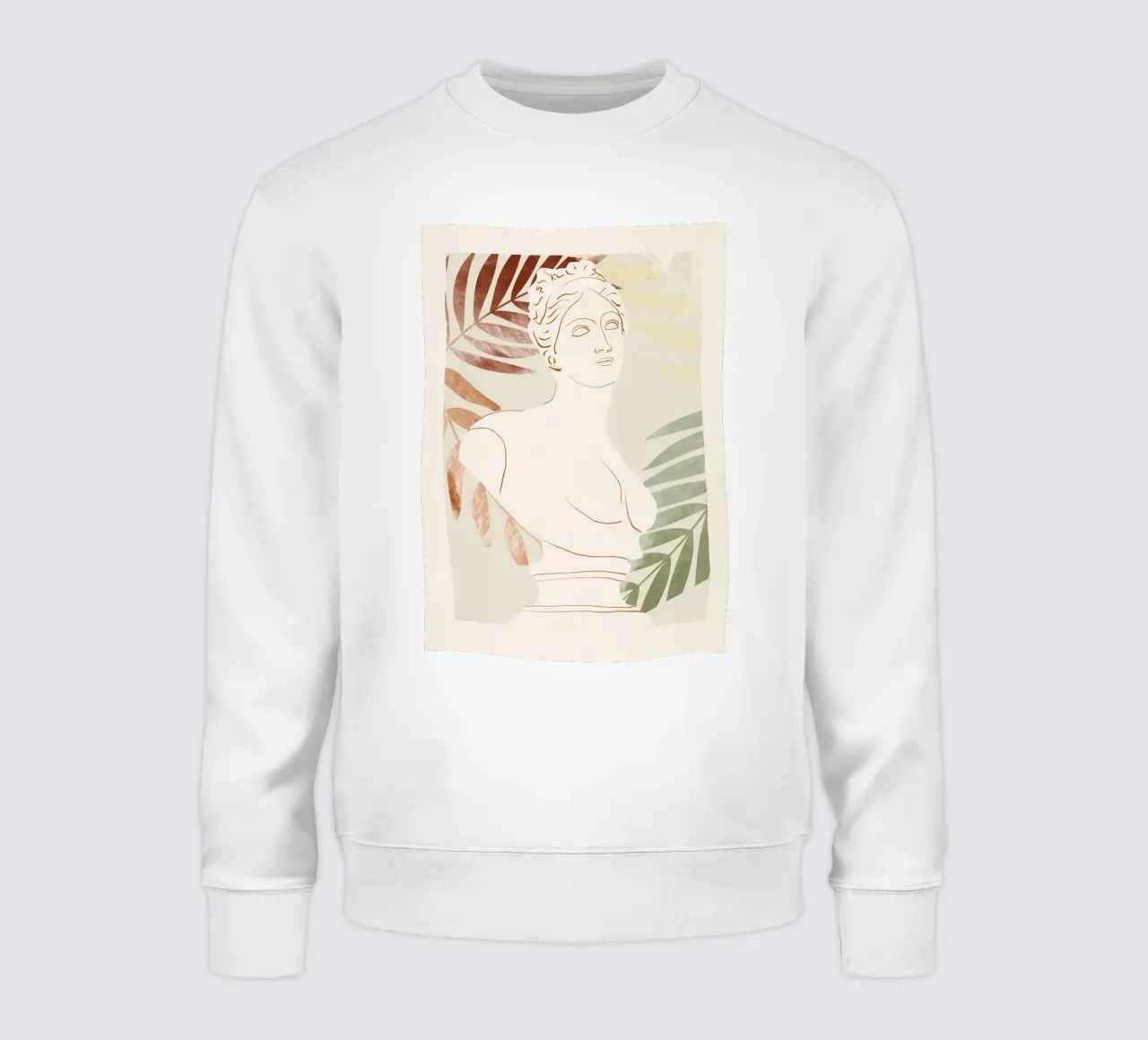 Busto astratto 4 felpa da LeaDArt