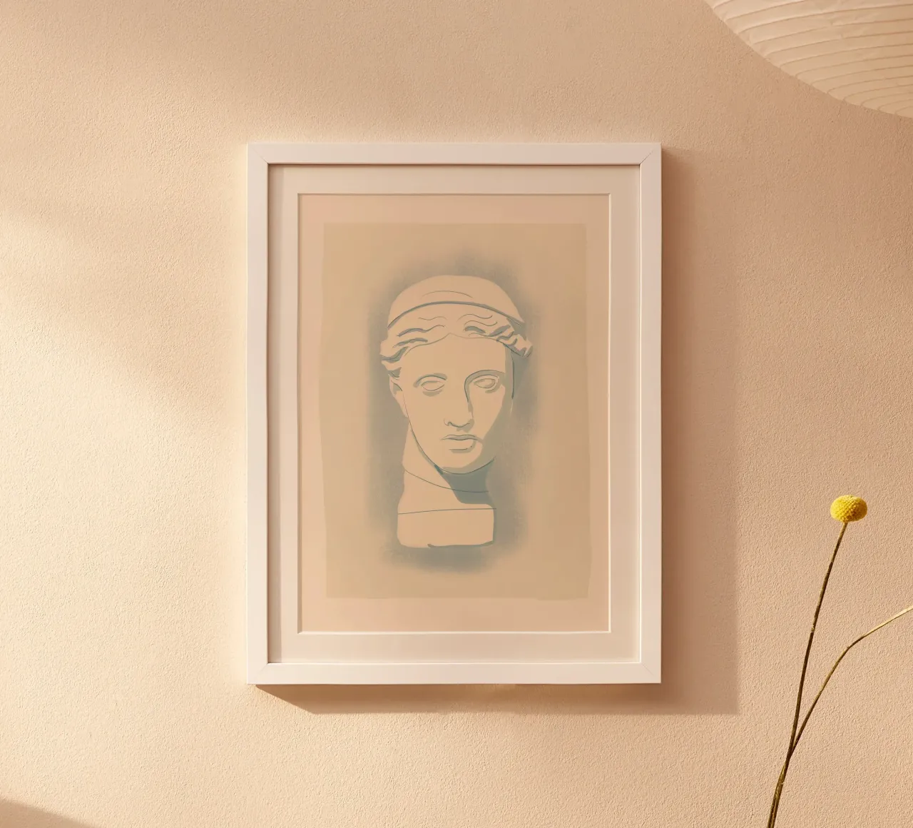 Minimalist Bust 9 hahnemühle by LeaDArt