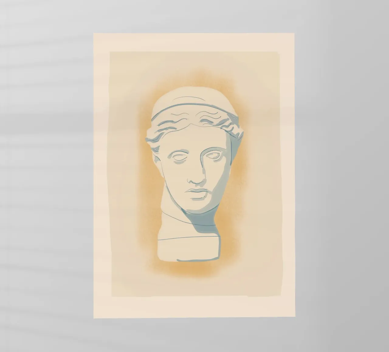 Busto minimalista 10 pellicola backlit da LeaDArt