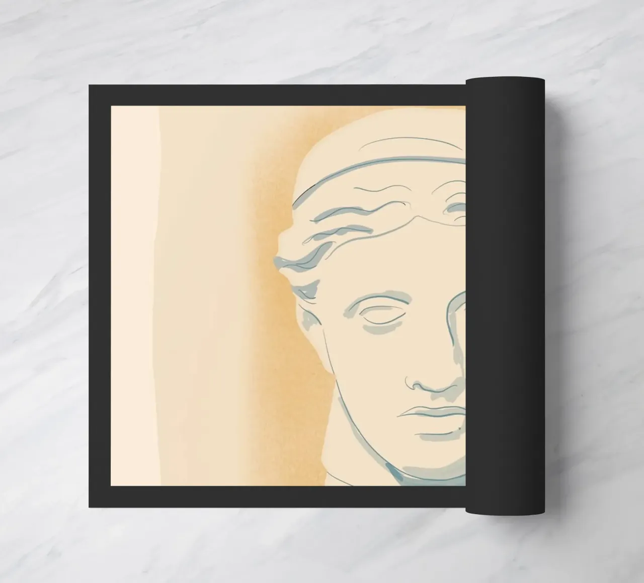 Busto minimalista 10 zerbino da LeaDArt