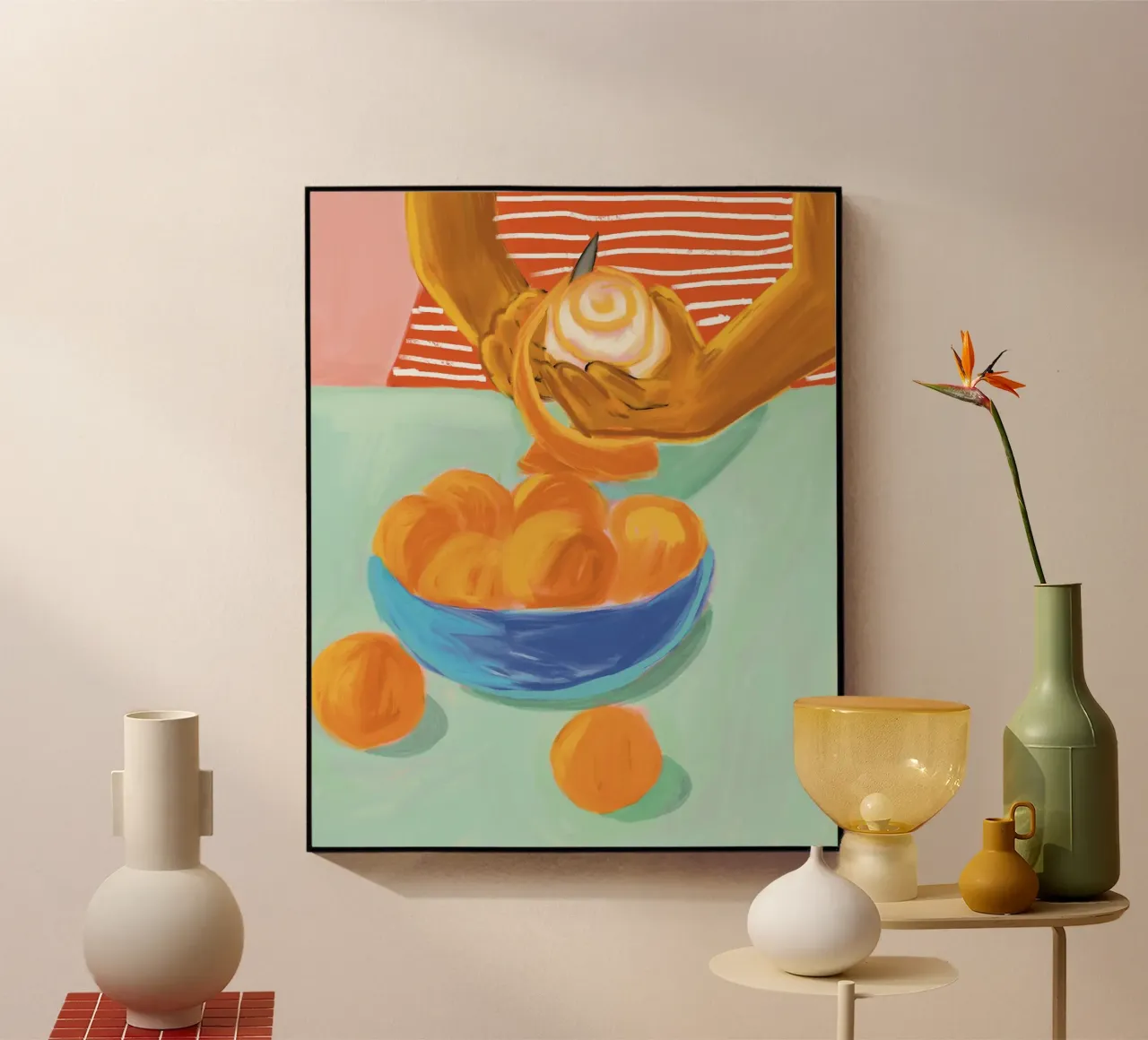 Le arance plexiglass da tainah negreiros