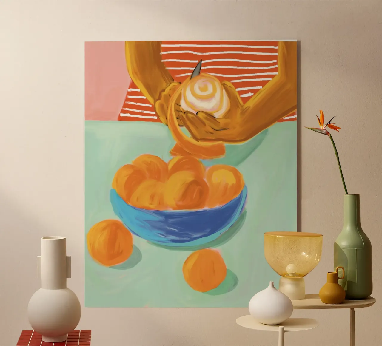 Le arance plexiglass da tainah negreiros