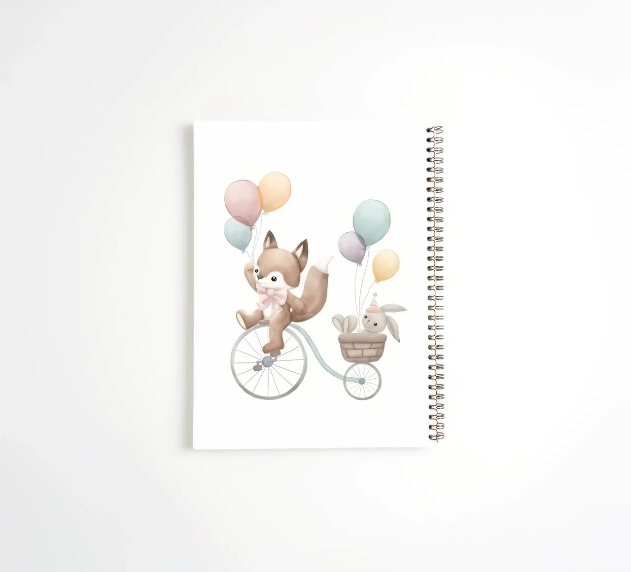Cycling enthusiasts spiral notebook by Manhmai