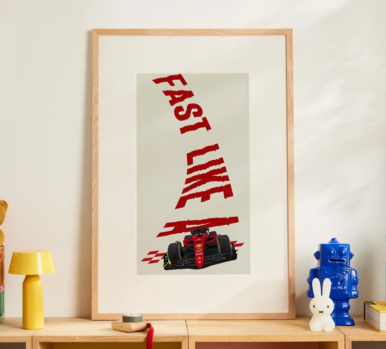 veloce come una macchina poster da Manhmai