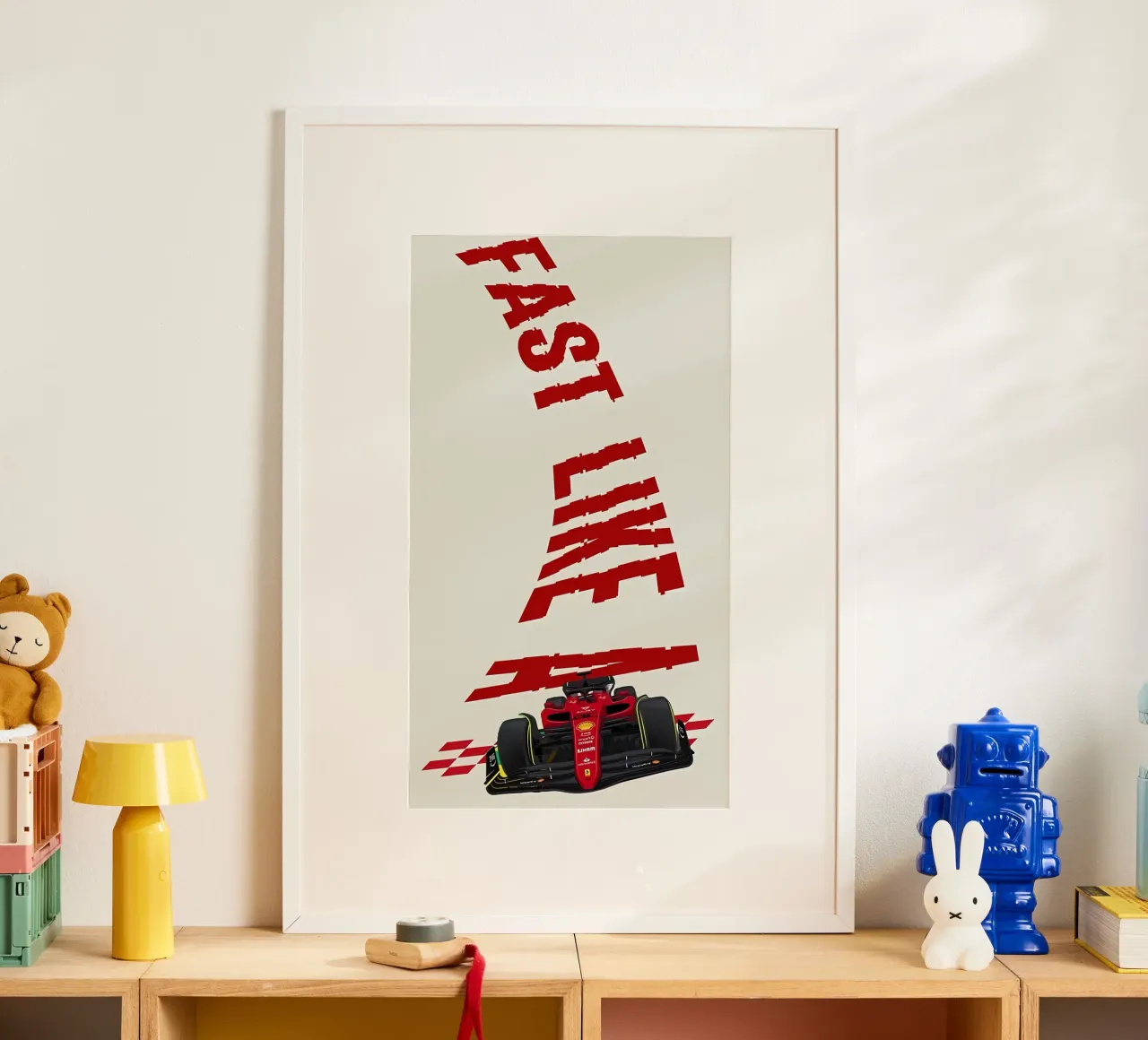 veloce come una macchina poster da Manhmai