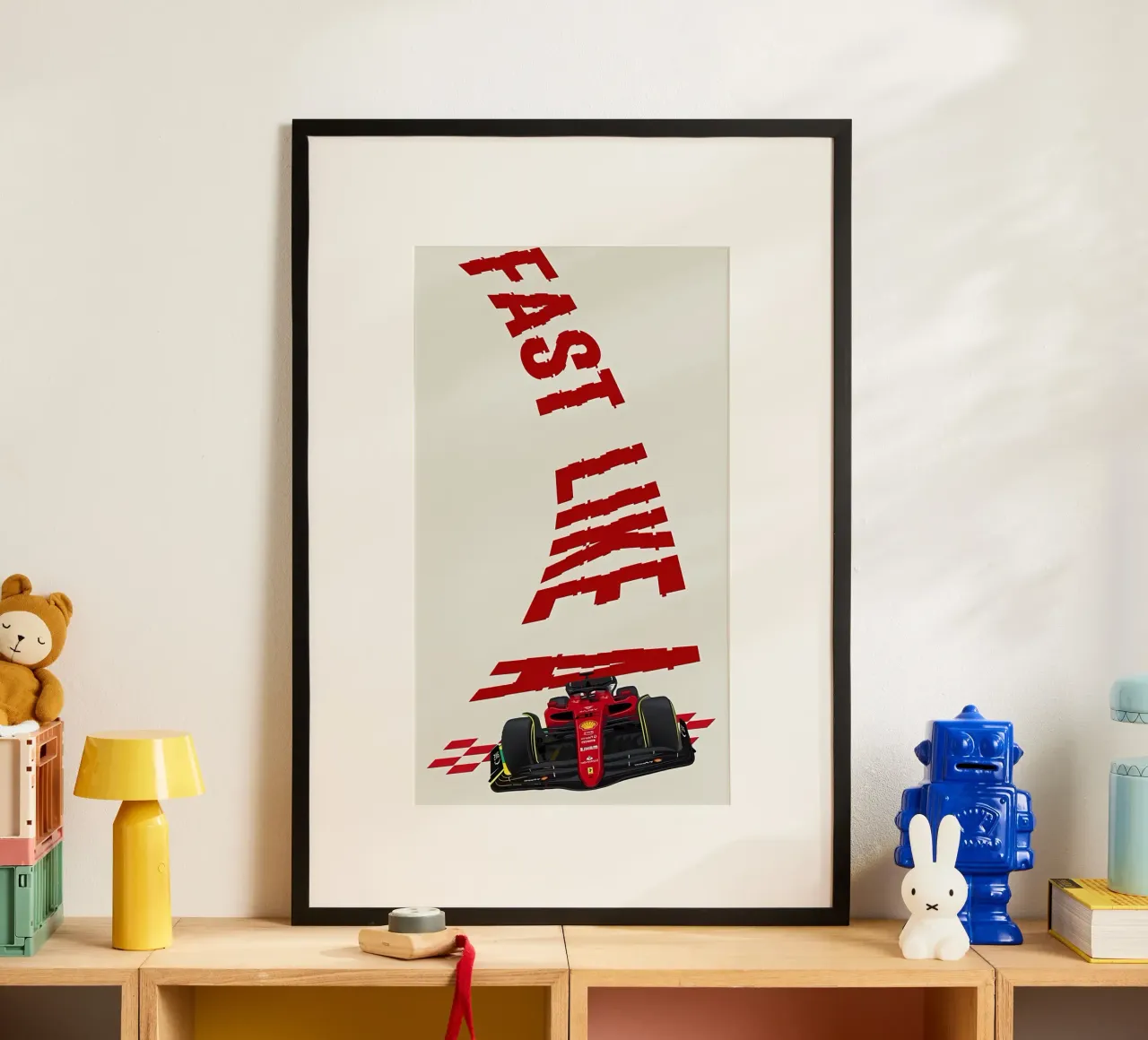 veloce come una macchina poster da Manhmai