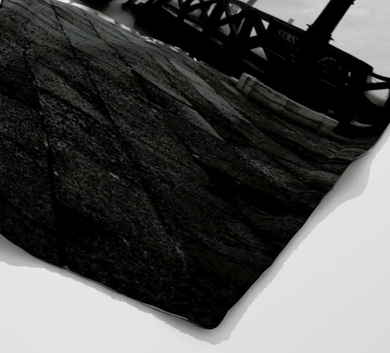 Gondola Study 1 coperta in pile da Michael J. Reibert
