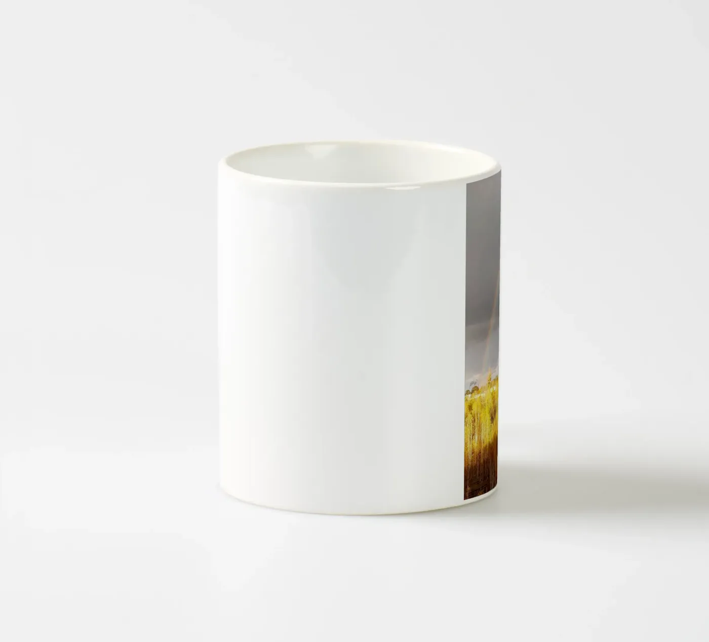 rainbow ceramic mug by SunflowerDE