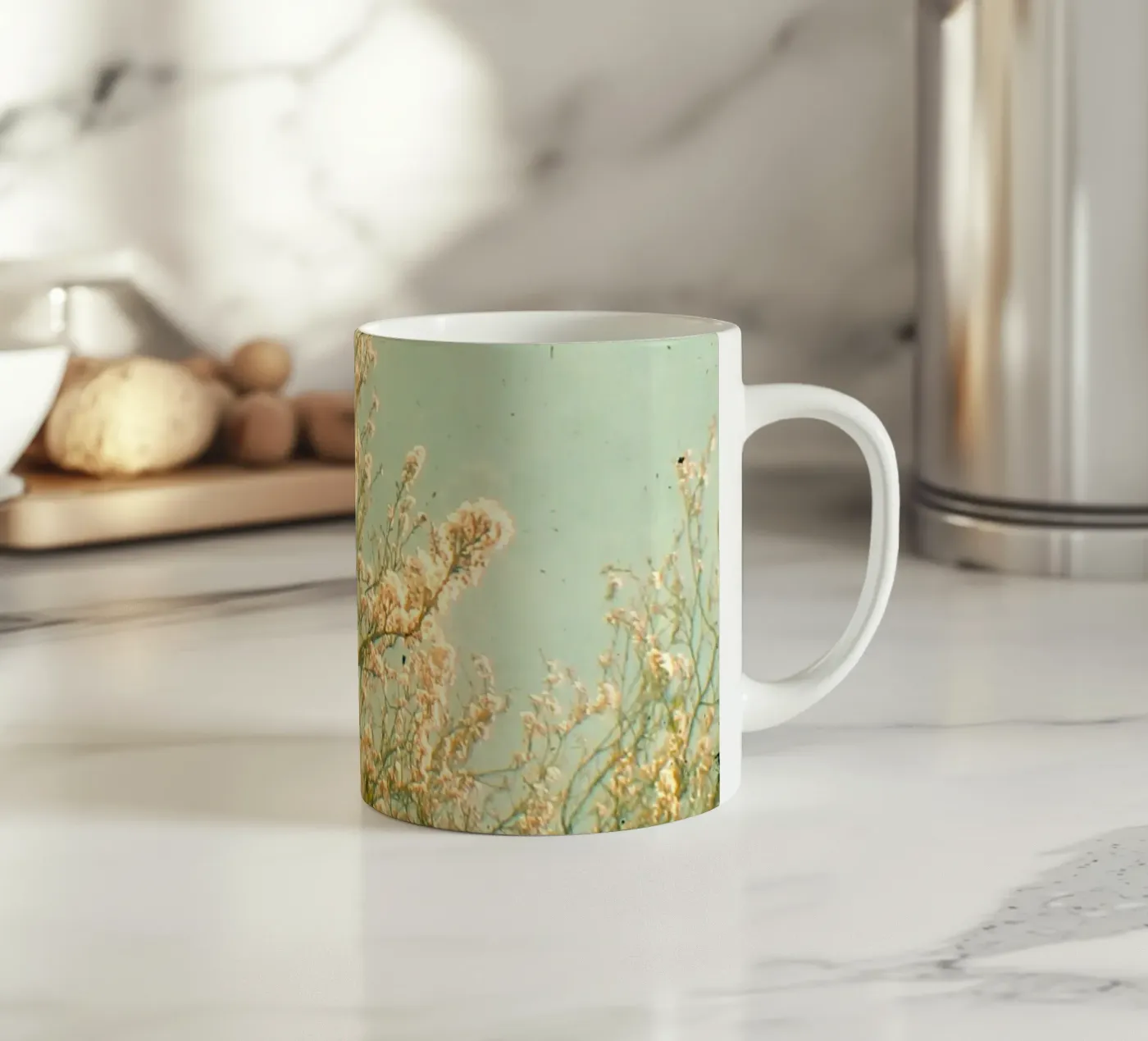 Spring ceramic mug by Cassia Beck Photography