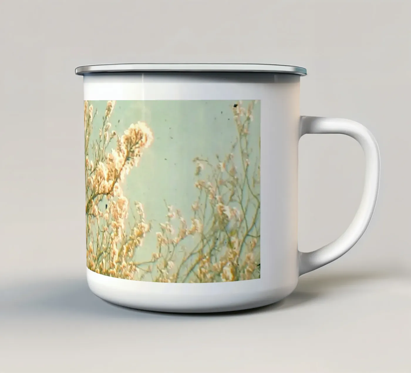 Lente emaille mok van Cassia Beck Photography