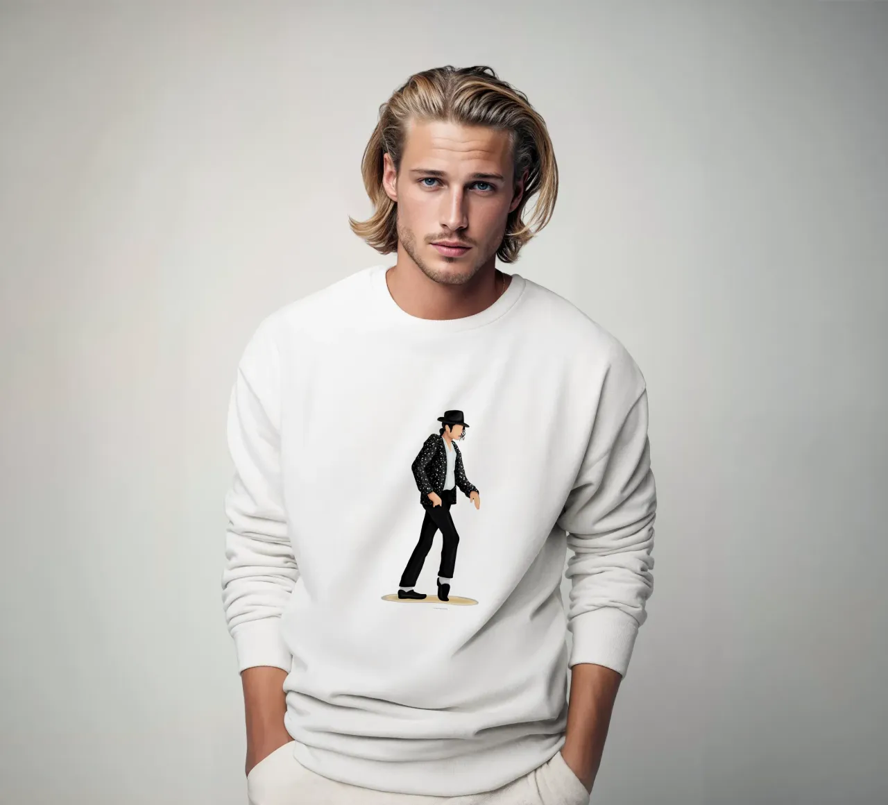 Moonwalk felpa da Nour Tohme