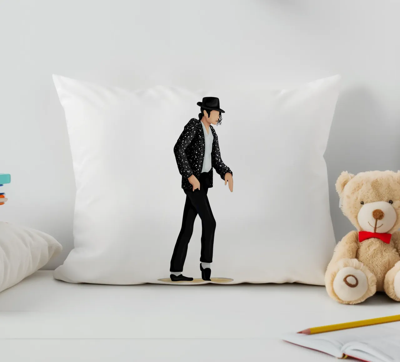 Moonwalk cuscino da Nour Tohme