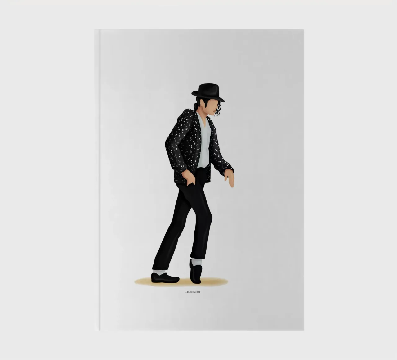 Moonwalk notebook by Nour Tohme