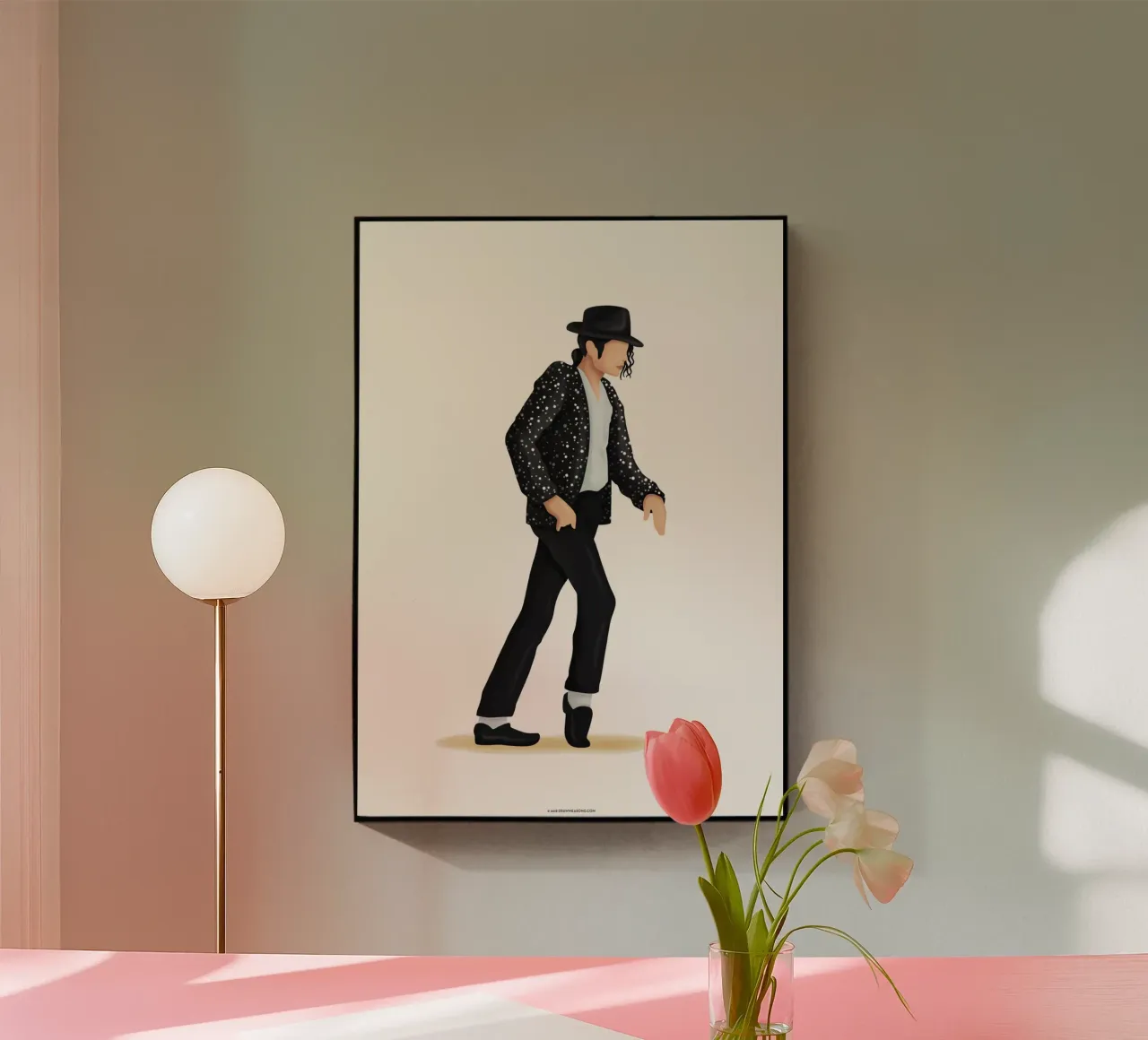 Moonwalk plexiglass da Nour Tohme