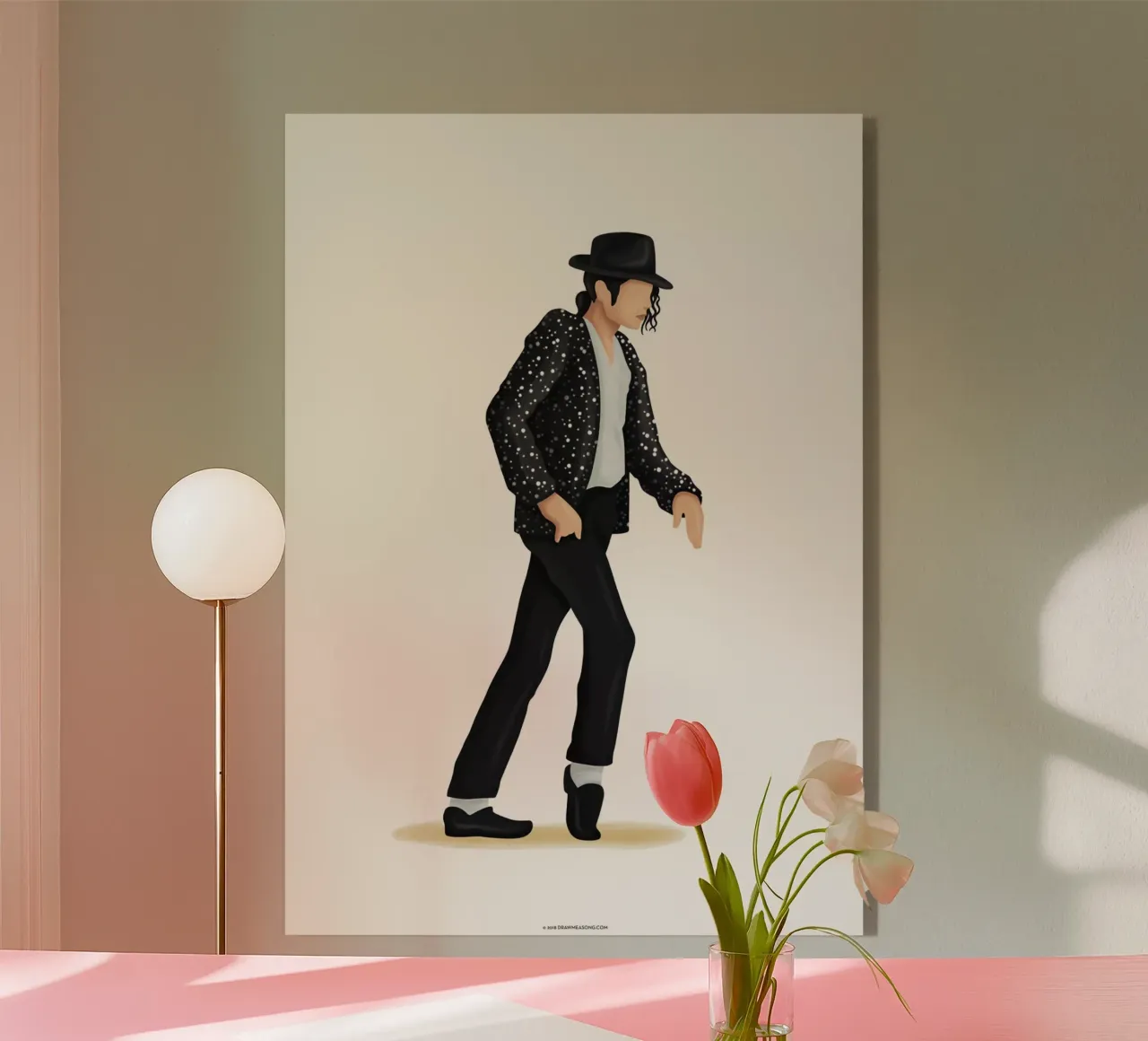Moonwalk plexiglass da Nour Tohme
