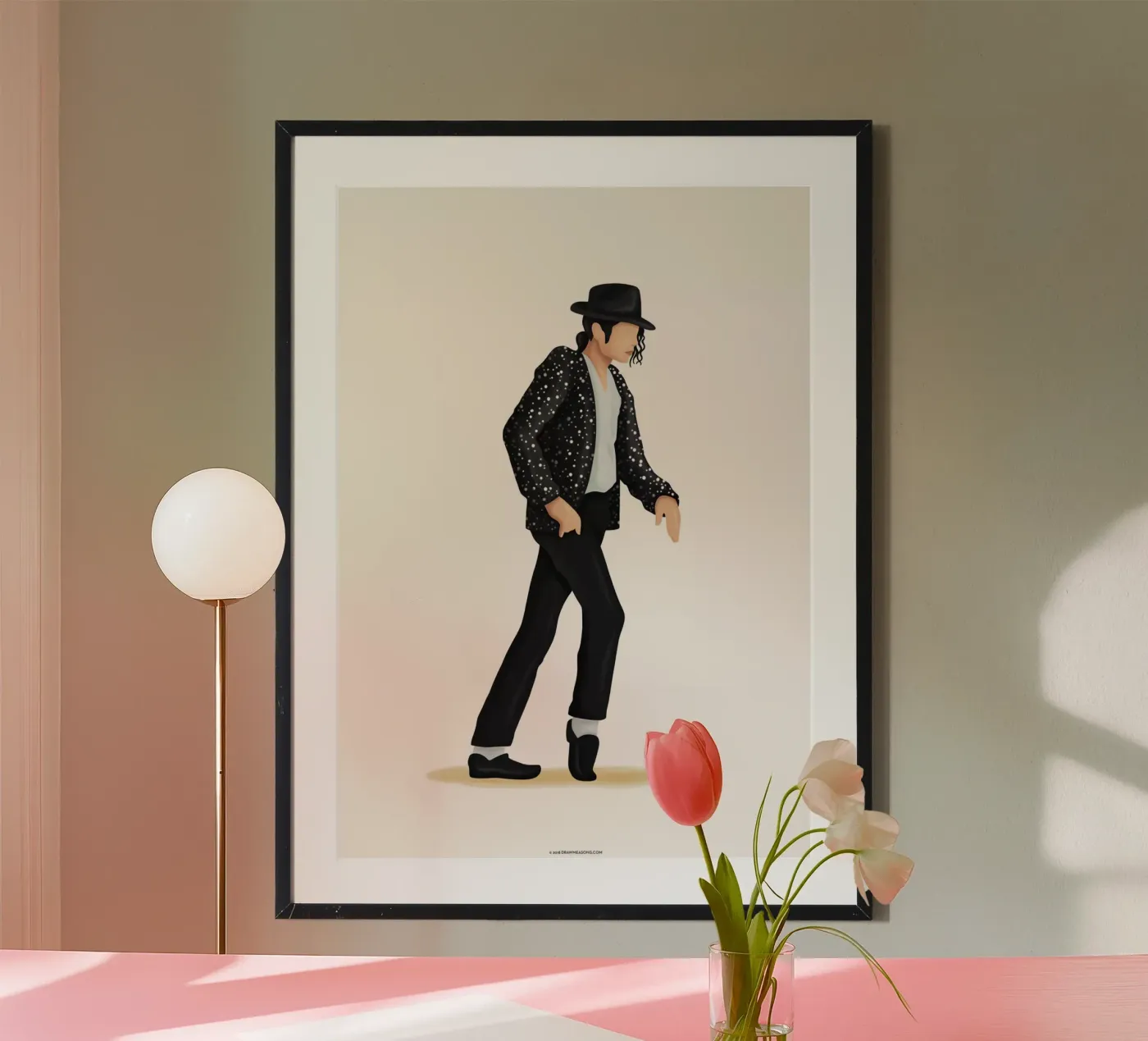 Moonwalk poster van Nour Tohme