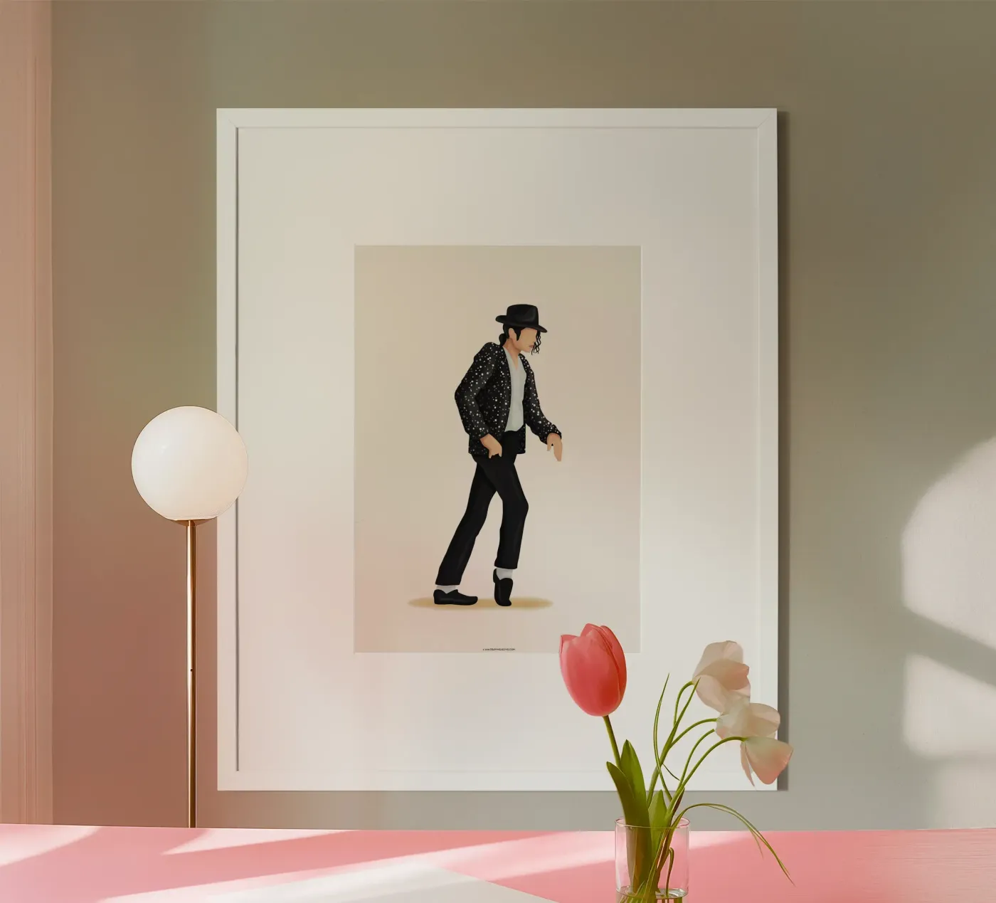 Moonwalk poster van Nour Tohme