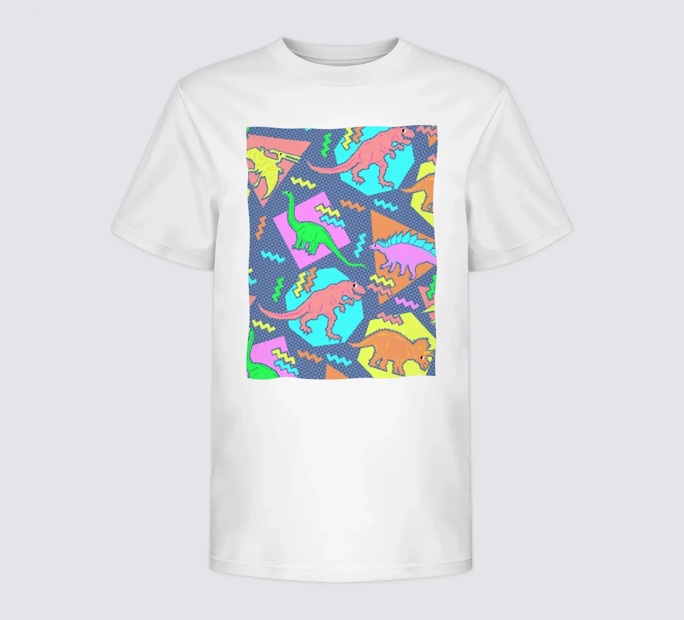 90's Dinosaur Pattern t-shirt bambini da Chobopop