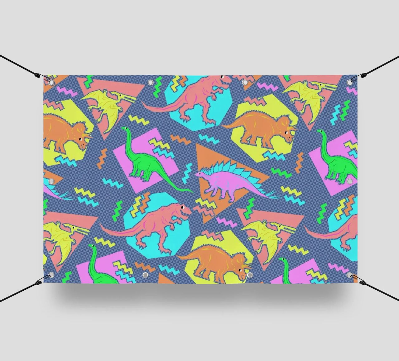 90's Dinosaur Pattern telo in pvc da Chobopop