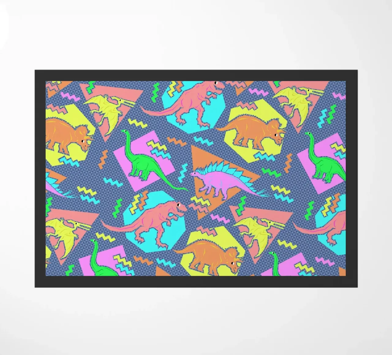 90's Dinosaur Pattern felpudo de Chobopop