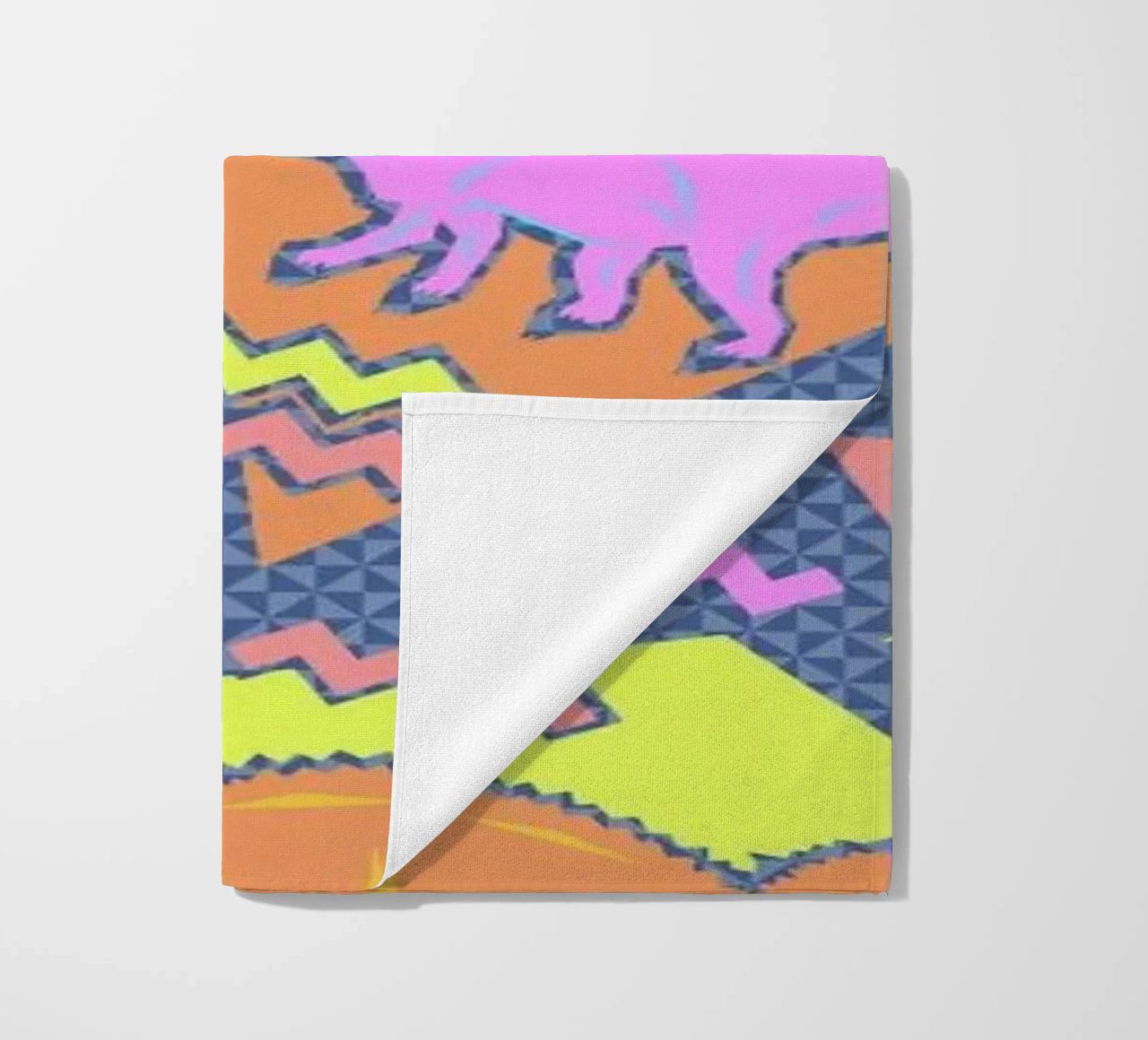 90's Dinosaur Pattern serviette de plage de Chobopop