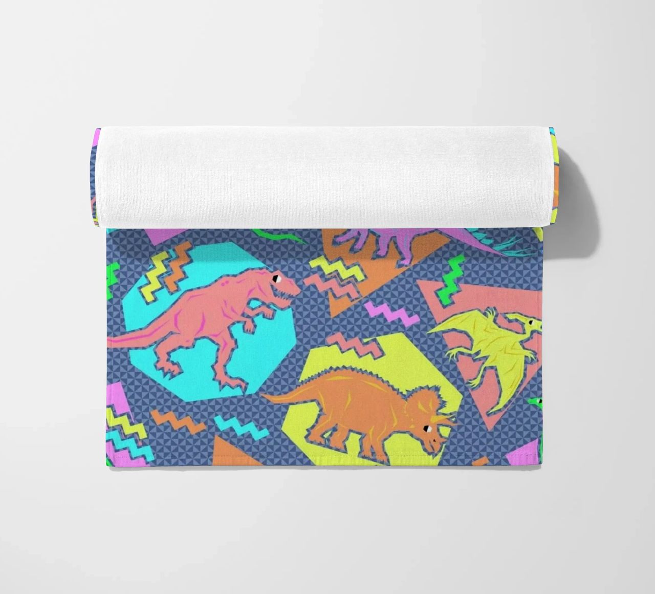 90's Dinosaur Pattern serviette de plage de Chobopop