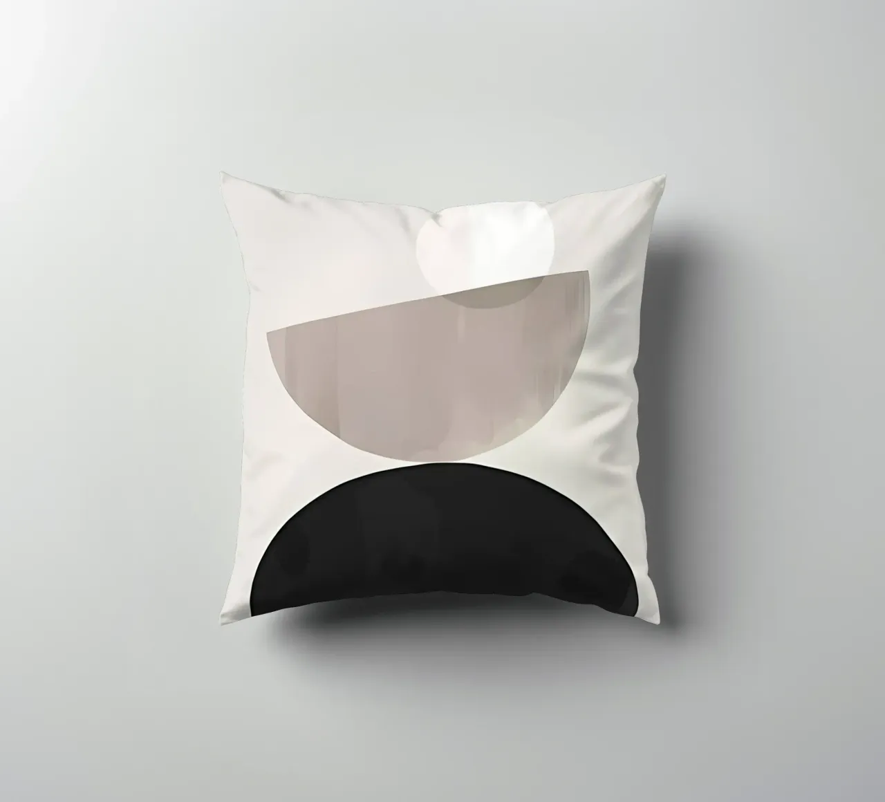 Graphic moulds Nr4 decorative cushion by Manhmai