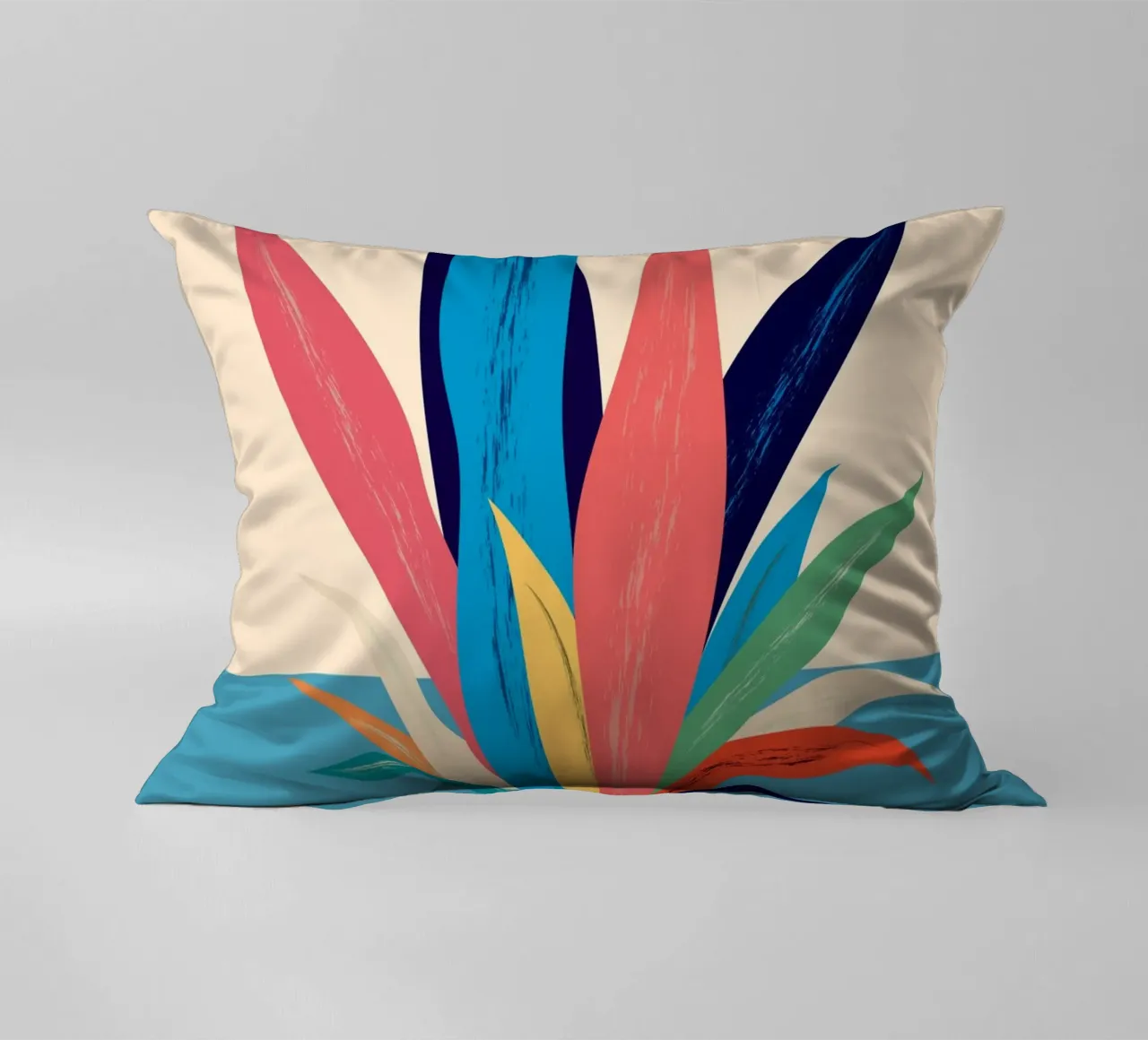 Arte astratta moderna Pianta 19 cuscino da ThingDesign